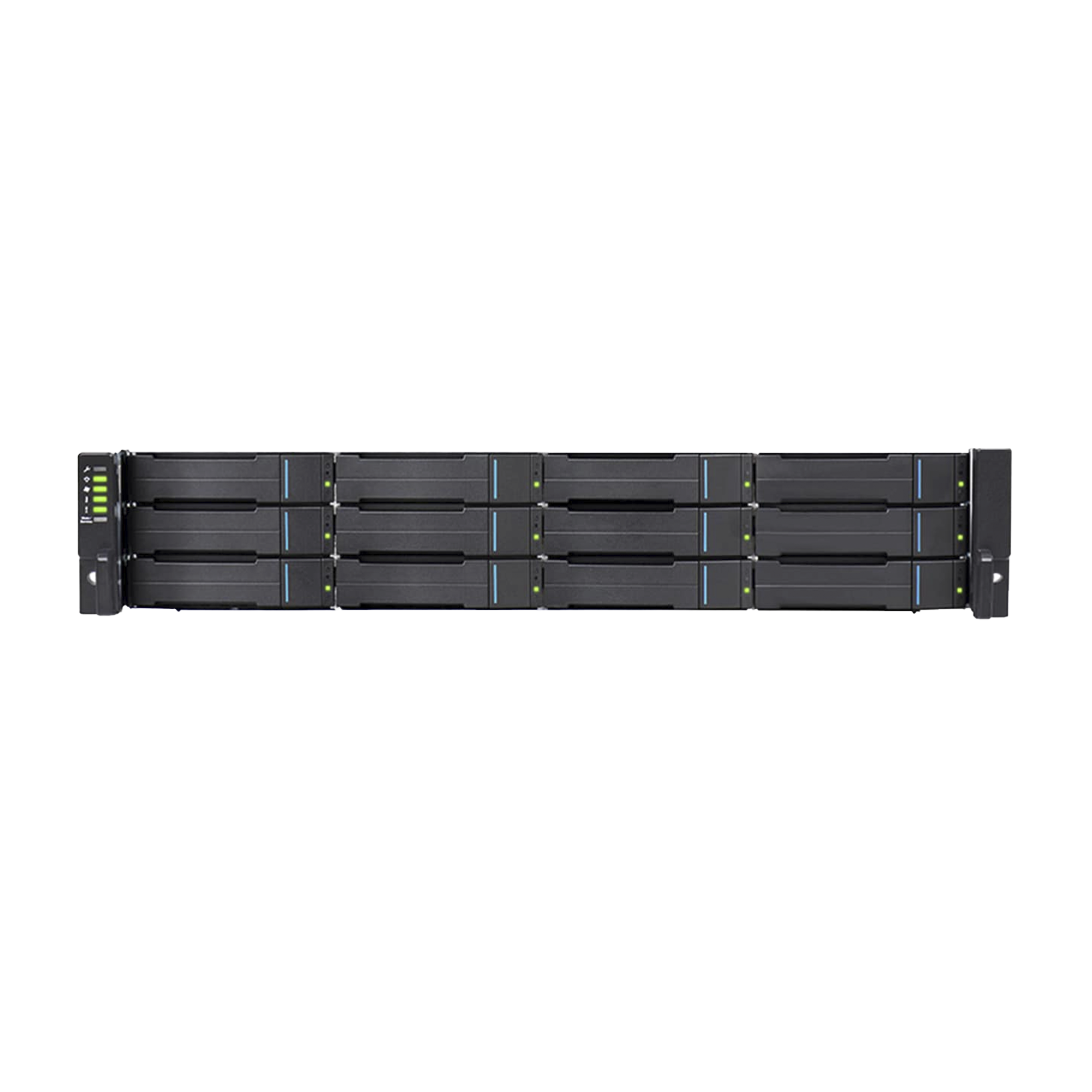 ARREGLO DE ALMACENAMIENTO, 2U, 12 BAHIAS, DISCOS DUROS DE 8TB, MONTABLE EN RACK