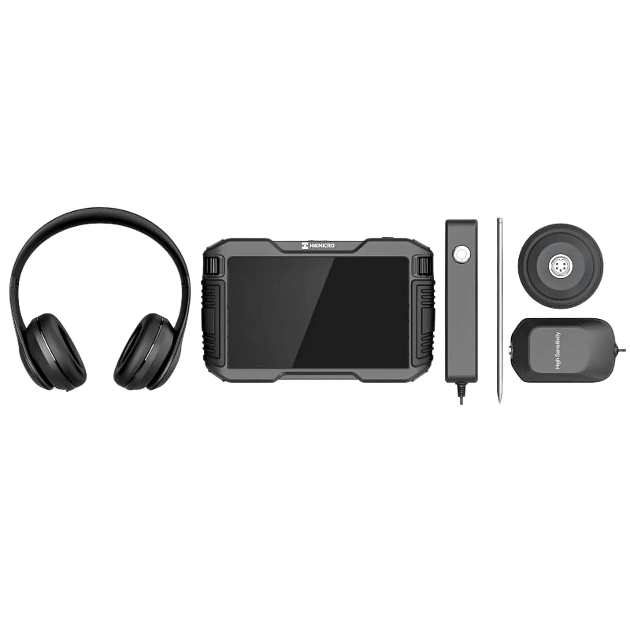 AD21 – Cámara de Imagen Acústica Portátil / DETECTAR FUGA DE AGUA / Pantalla táctil de 7″ / IP66 PANTALLA IP54 SENSOR PORTATIL