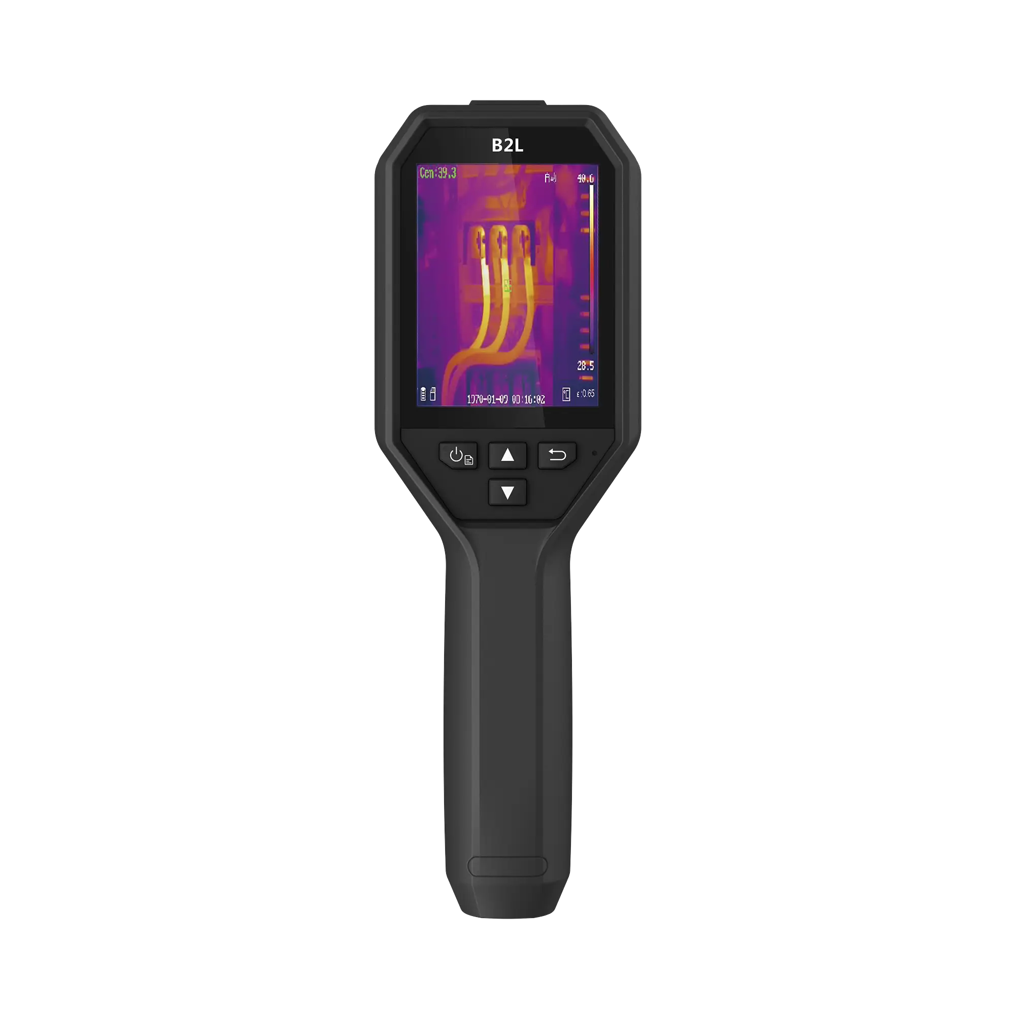 B2L – Cámara Termográfica Portátil / Resolución 256 × 192 / Lente 3.6 mm / WiFi / IP54 / Hasta 8 Horas de Funcionamiento Continuo