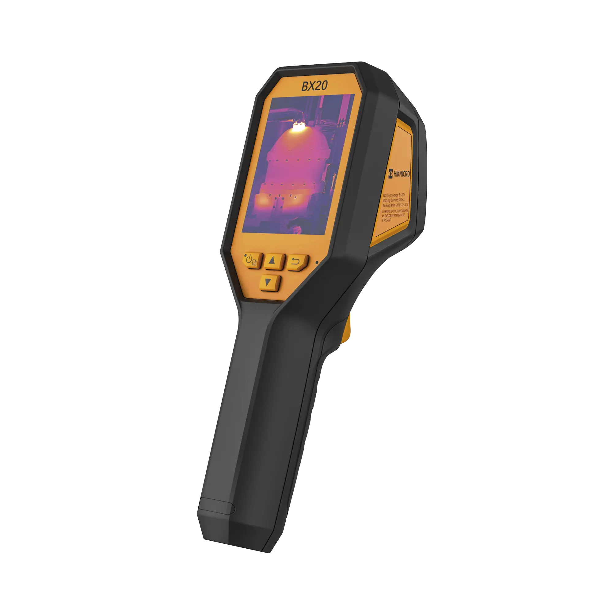 BX20 – Cámara Termográfica Portátil Antiexplosión (ATEX/IECEx) / Resolución IR 256 x 192 / Rango de -20°C a 550°C / Pantalla LCD 3.2″ / Cámara Visual 2MP / Memoria 16GB