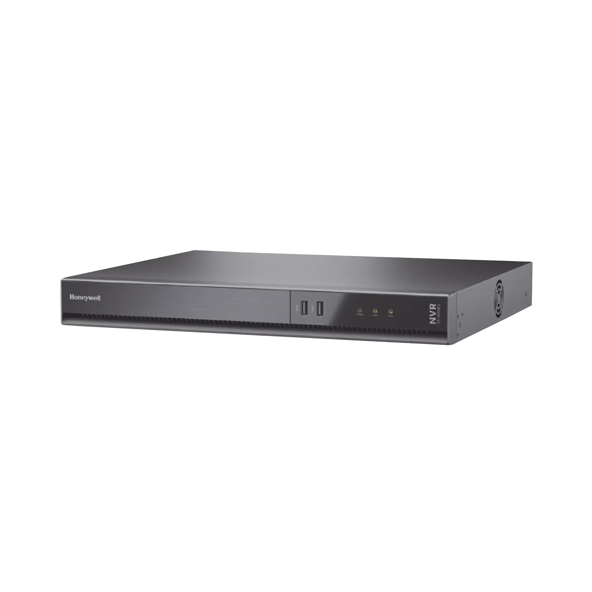 NVR 8 MP 4K / 16 Canales IP / 16 Puertos PoE+ / H.265 / 10 TB (Incluidos) / NDAA / ONVIF / Audio y Alarmas I/O / Soporta IA / Serie 35 / Honeywell Security