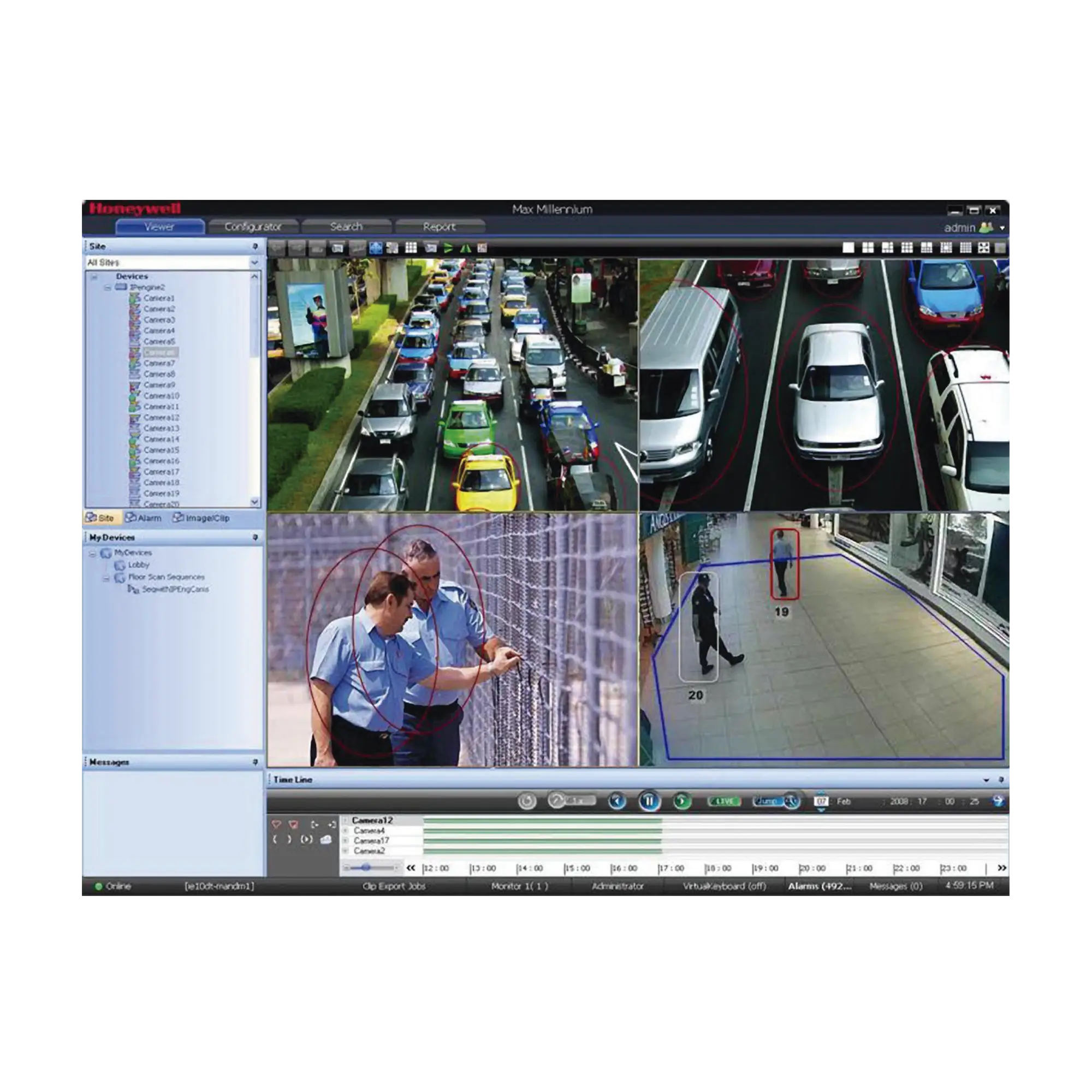 Licencia de Visualización Cliente MAXPRO / 1 Licencia por Estación de Trabajo / 1 Cliente