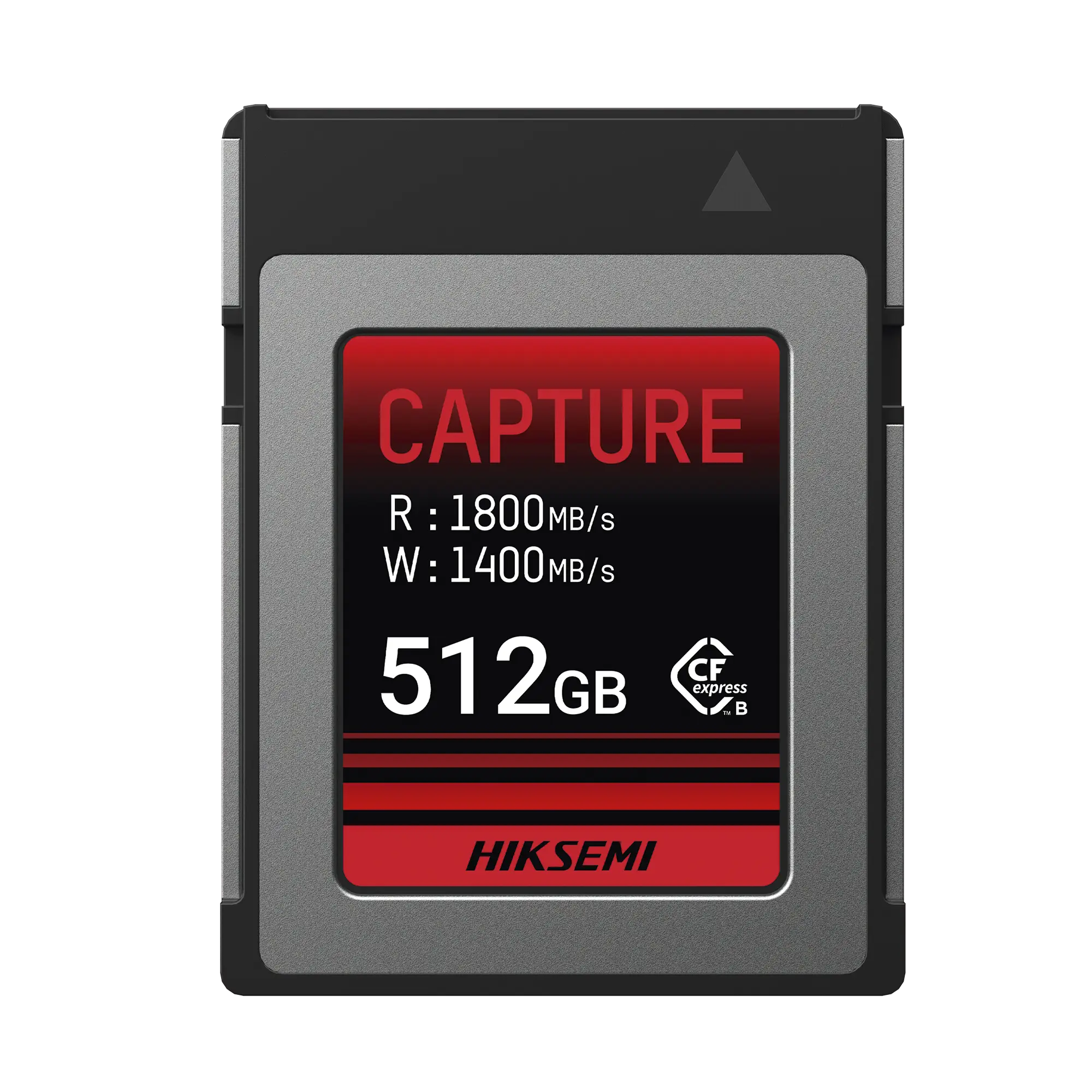 Memoria CFexpress tipo B / Clase 10 de 512 GB / Especializada para Cámaras de Fotografía y Video / 1800 MB/s Lectura / 1700 MB/s Escritura