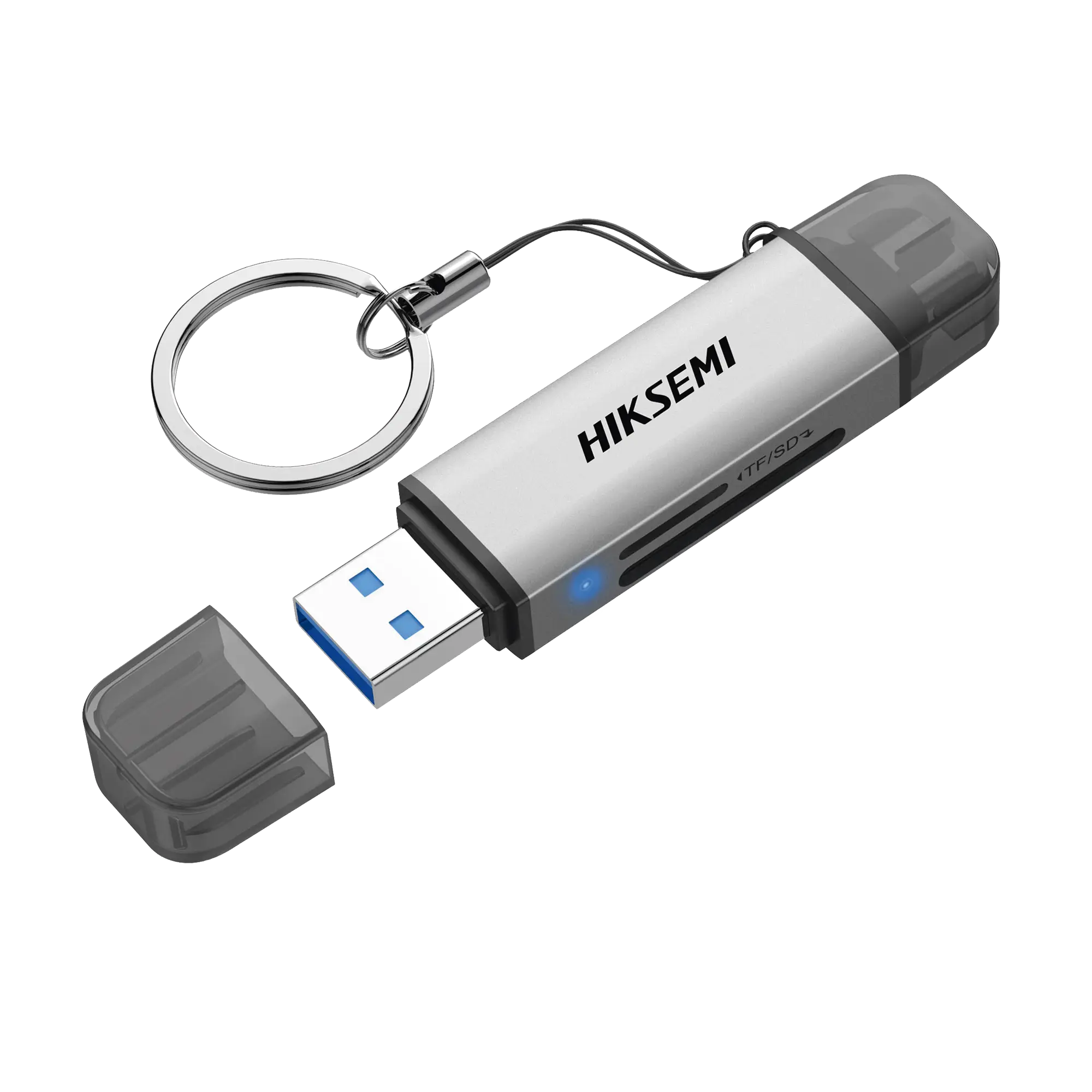 Lector de Tarjetas 2 en 1 / Conector Dual USB-A y USB-C / Soporta SD y Micro SD