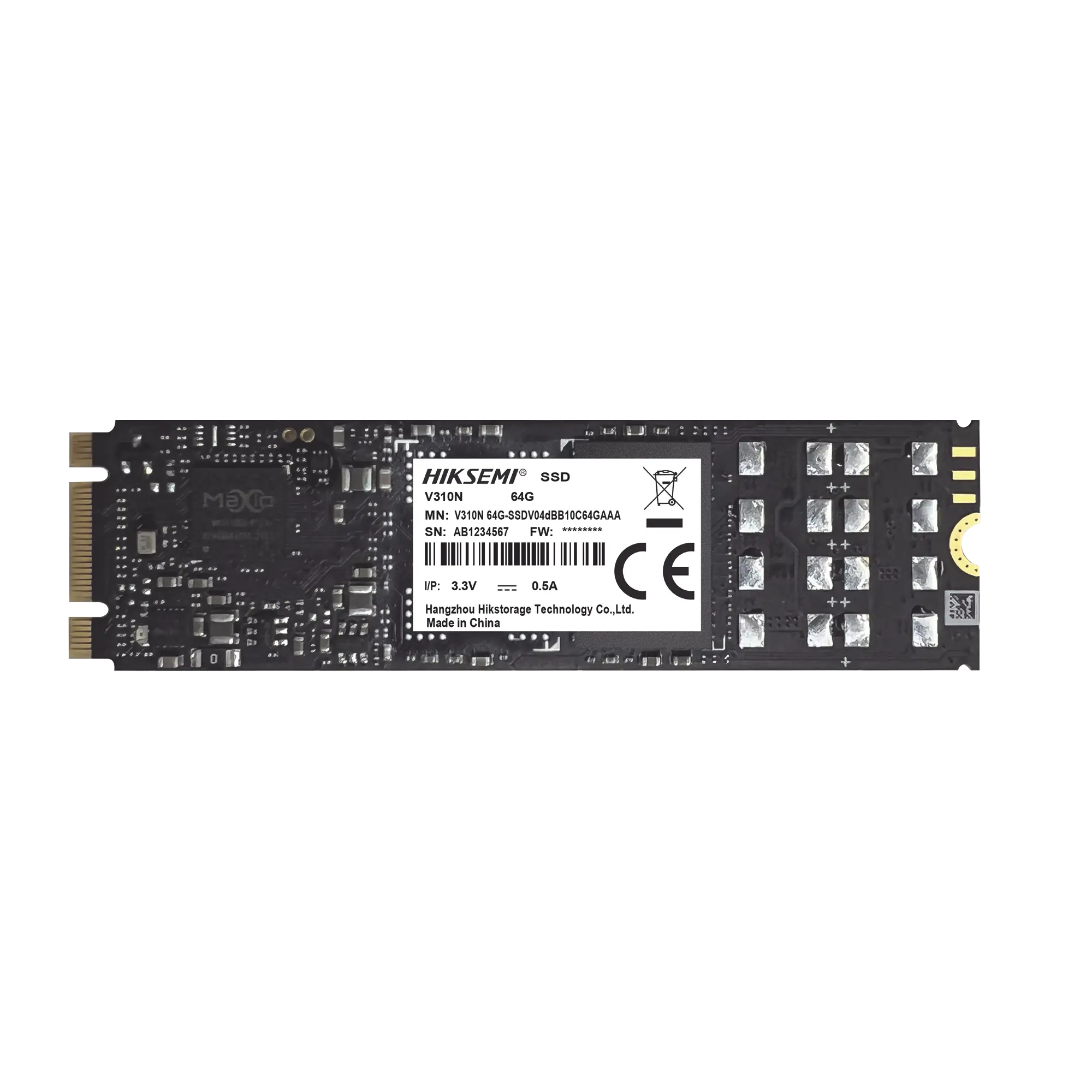 SSD M.2 para Videovigilancia Móvil / 1TB / Alto Performance / Uso 24/7 / Resistente en Alta Temperaturas