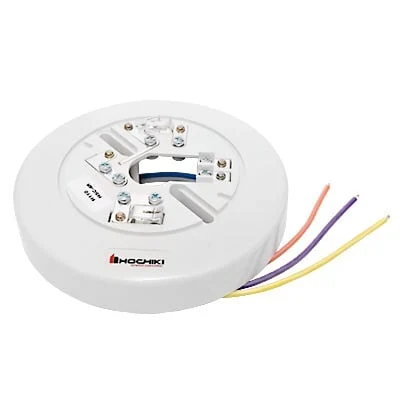 Base Para Detector Convencional Con Relevador, 6 ", 4 Hilos, 24 Vcd (0300-02030)