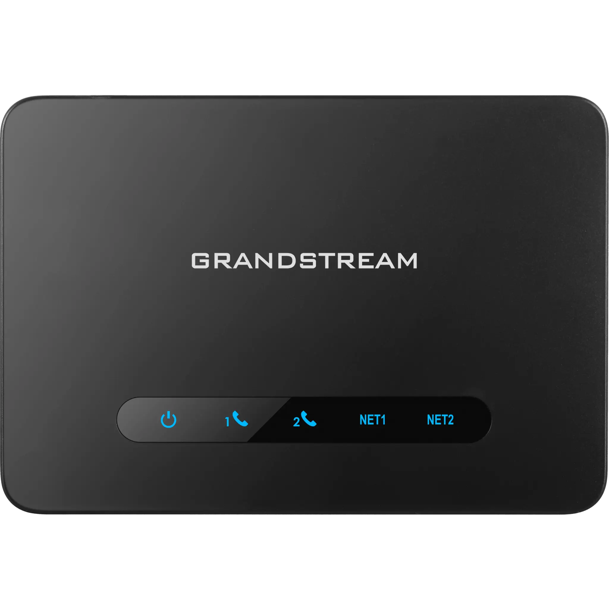 Adaptador de Teléfono Analógico ATA 2 Puertos FXS (Conectar Teléfono Análogo) con Router NAT Gigabit / Compatible SIP / Cifrado AES Reforzado / Calidad de Voz HD / Soporta Fax T.38 / Router NAT Alto Rendimiento
