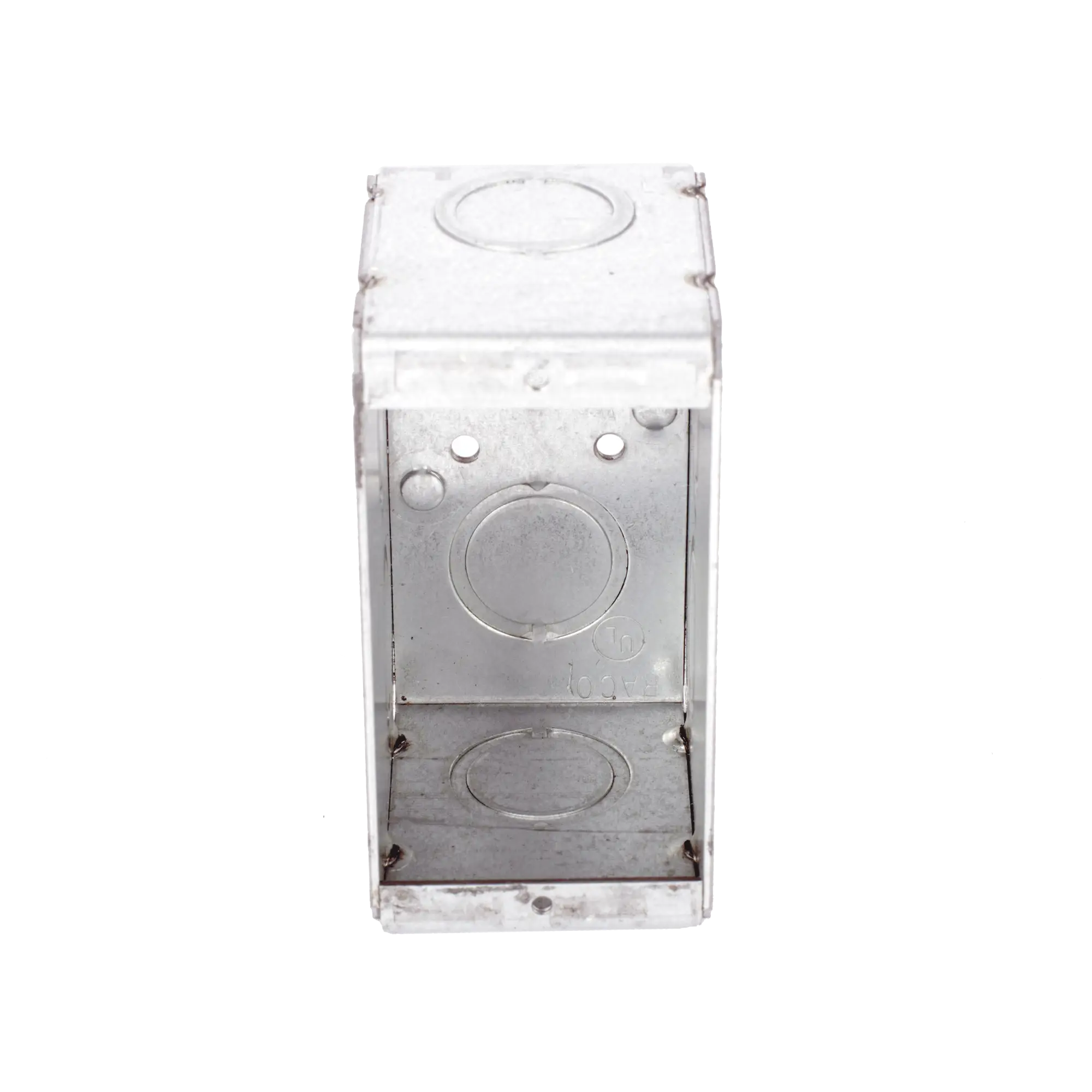 Caja (Chalupa ) Multigang de 1 Gang/ Profundidad de 2-1/2″/ 8 TKO (1/2″ y 3/4″).