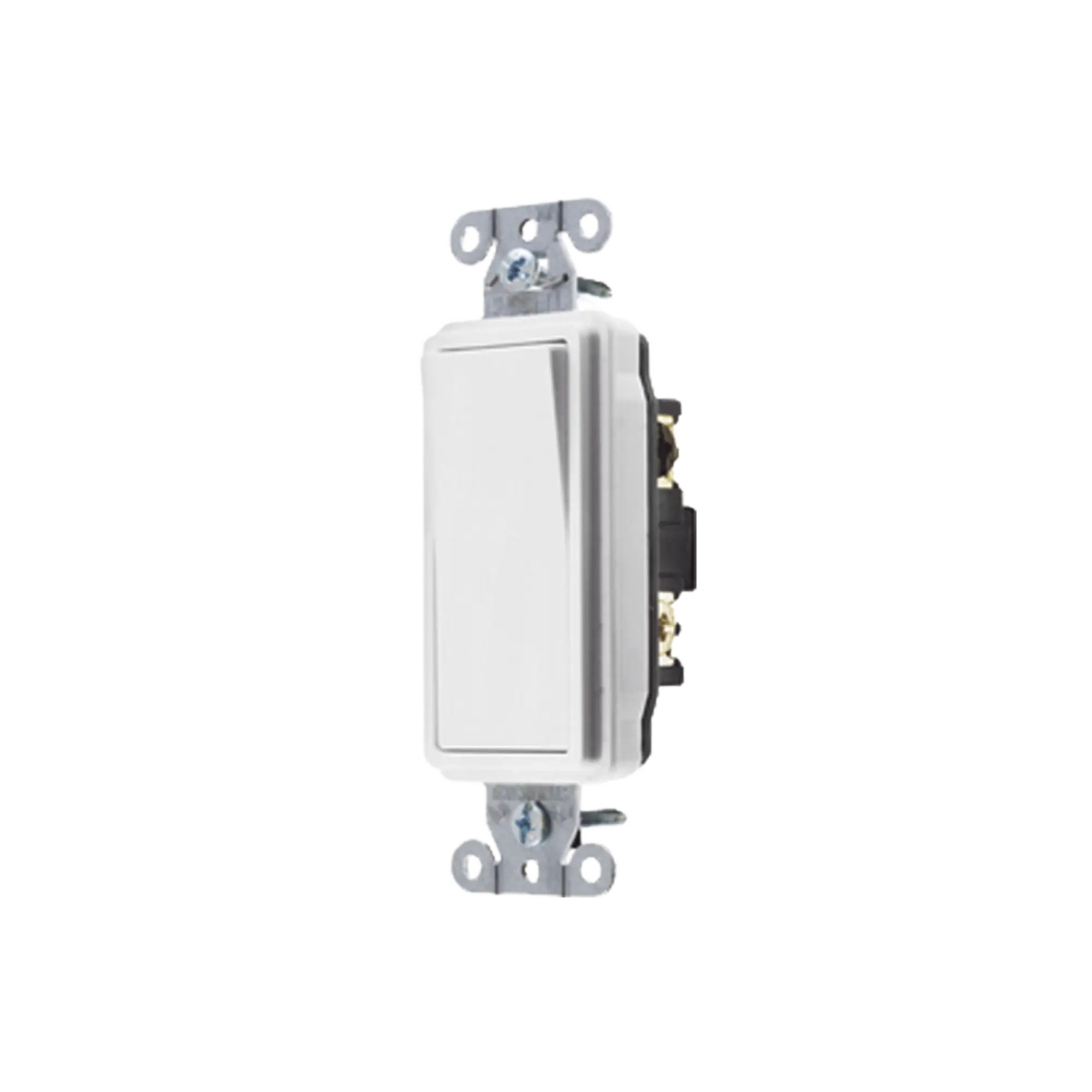 Interruptor Decorador de 15 A 120-277 V CA/ 3 Vías / Cableado Lateral y Posterior / Color Blanco.