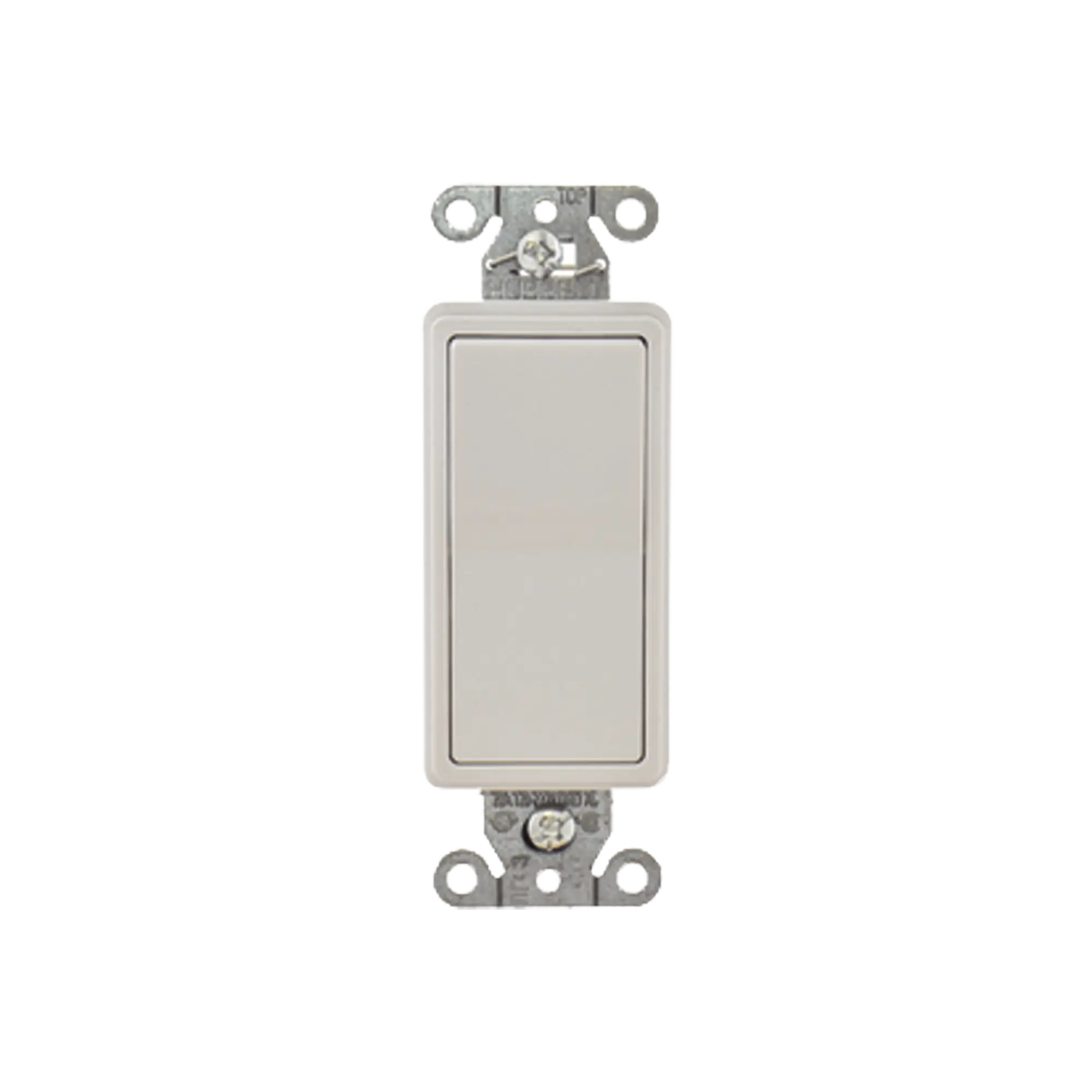 Interruptor Decorador de 20 A 120-277 V CA/ 3 Vías/ Cableado Lateral y Posterior / Color Blanco.