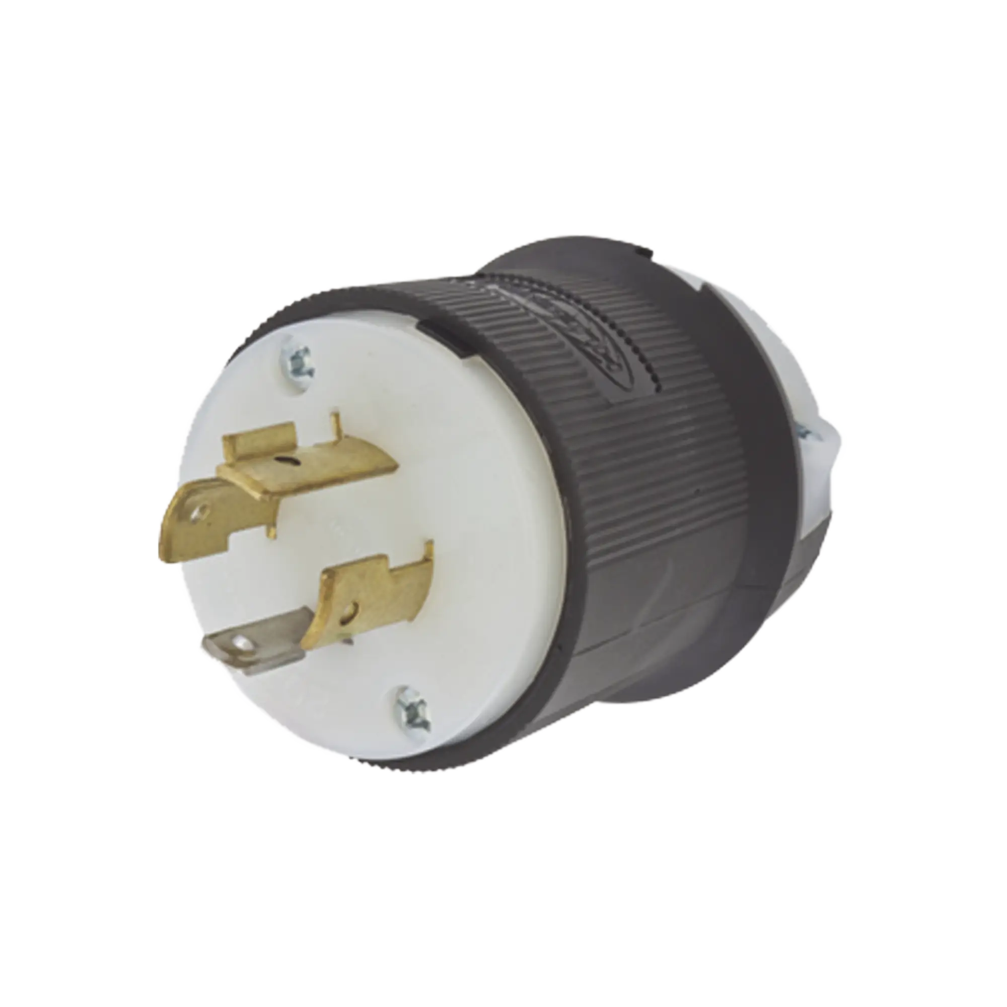 Clavija con Bloqueo de Media Vuelta Industrial 20 A 125/250 V CA / 3 Polos 4 Hilos / Nema L14-20P.