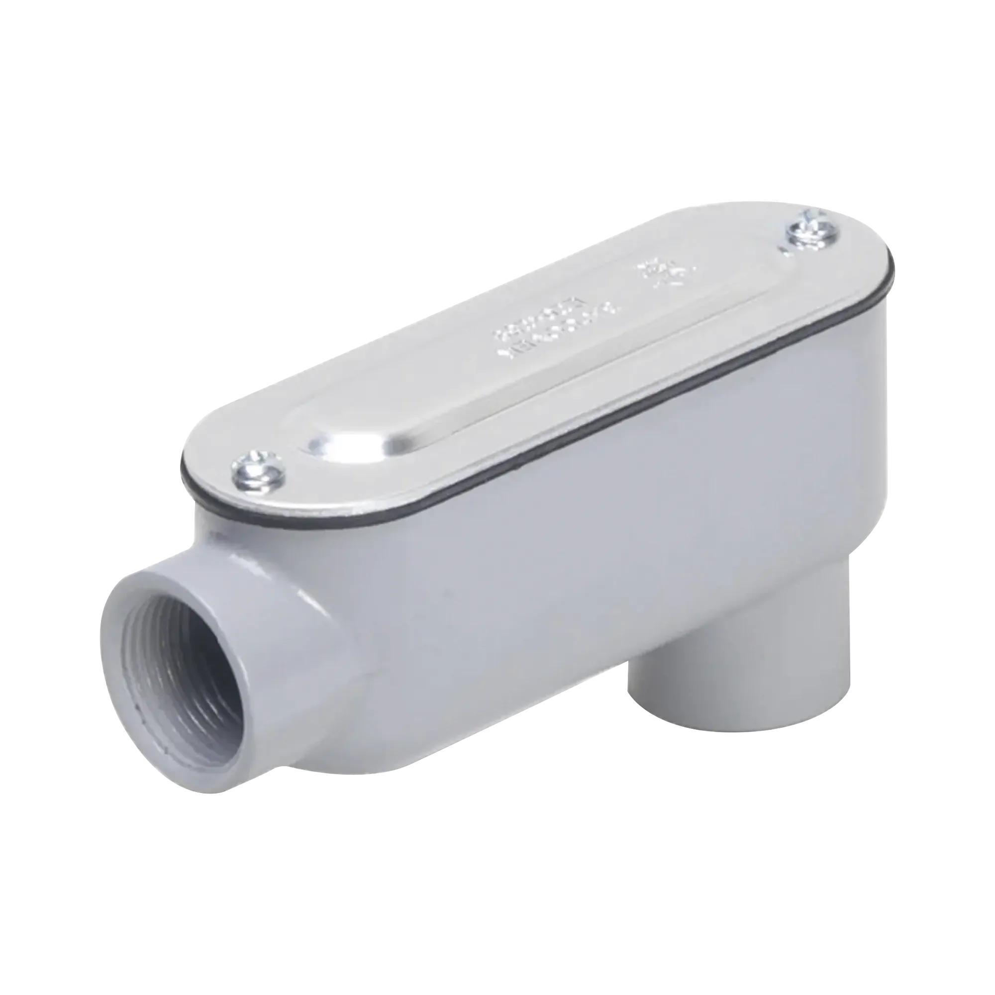 Caja Condulet tipo LB de 1/2″ (12.7 mm) / Con tapa y empaque.