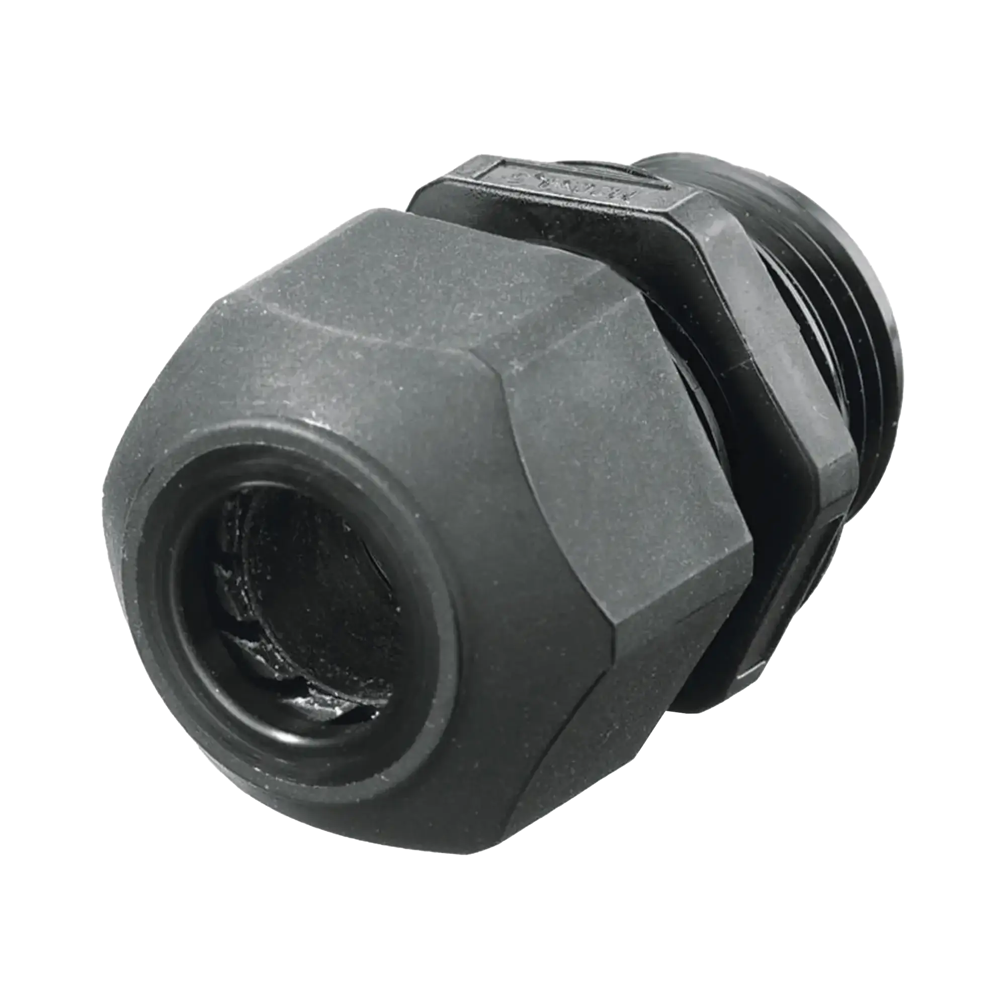Conector de Cable, Estilo Europeo, para Conductores de 0.17" a 0.45", para Conduit 1/2", Color Gris.