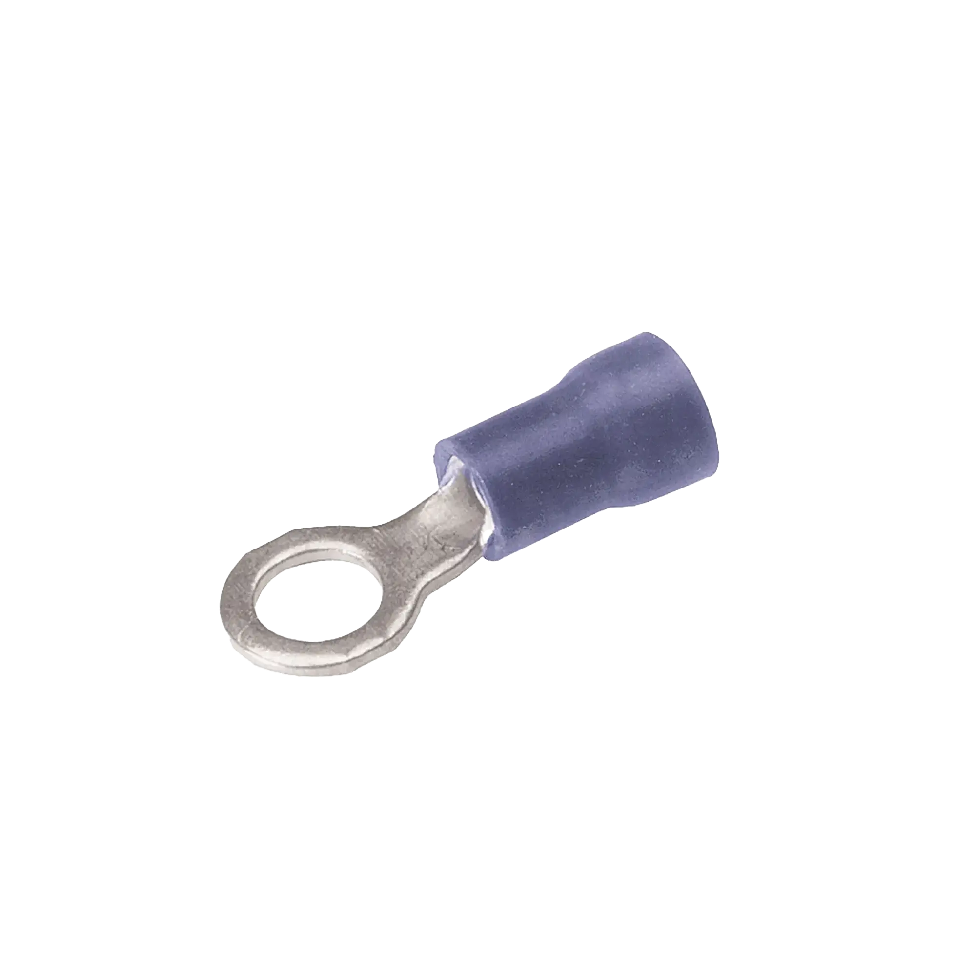Zapata Terminal de Ojillo  para Tornillo 1/4 in (6 mm) calibre 16-14 AWG con aislamiento de vinilo.