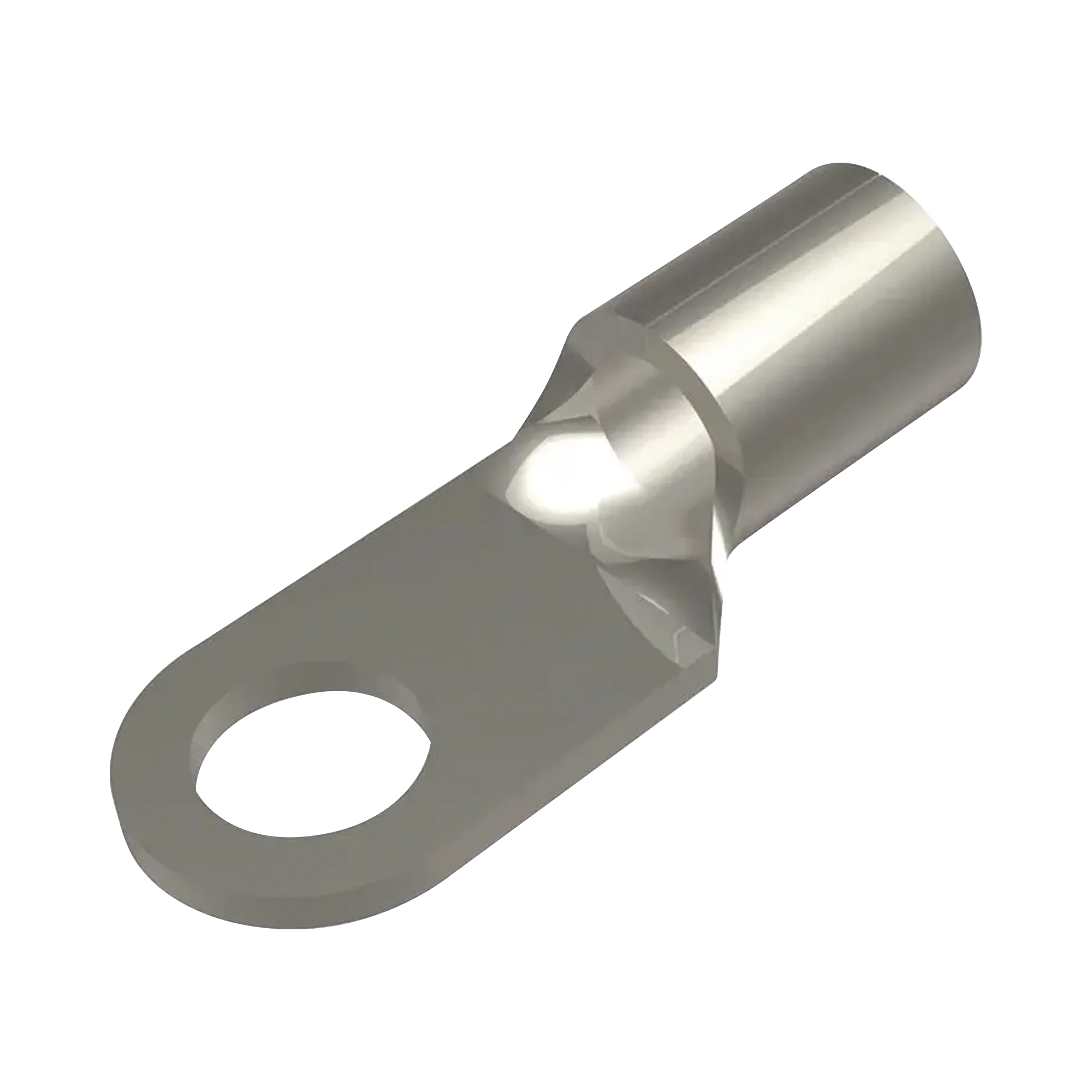 Zapata Terminal de Ojillo para Tornillo 1/4″ (6.35 mm) y Calibre 6 AWG.