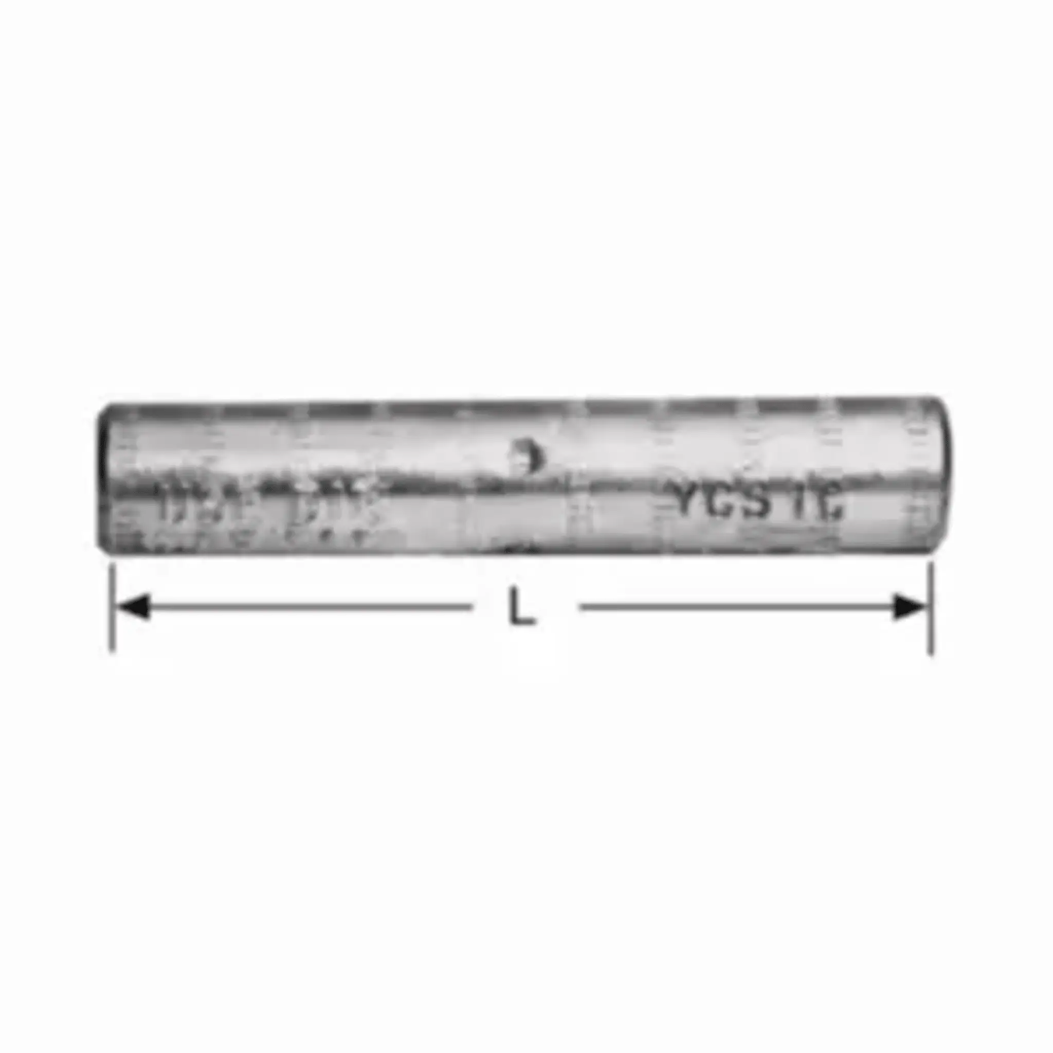Empalme de Aluminio a Compresión para Media Tensión / Para Conductores de Aluminio o ACSR 336.4 (18-1) / Prellenado con Penetrox / Aplicaciones de Distribución Aérea