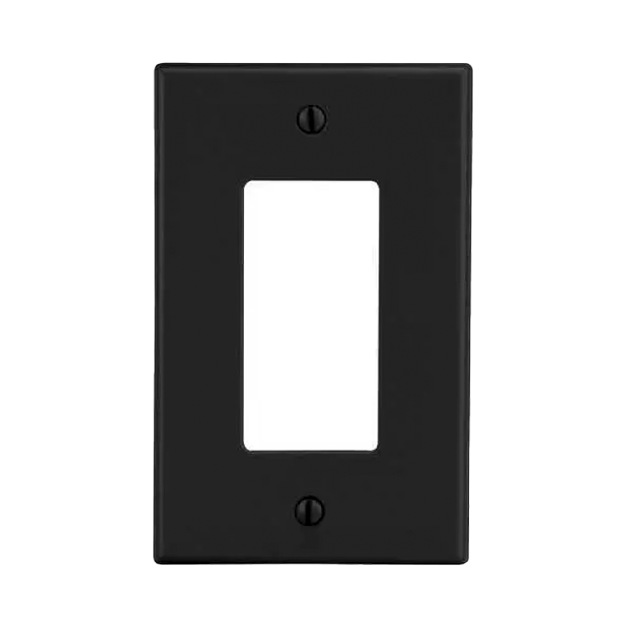 Tapa para Contacto Dúplex Color Negro.