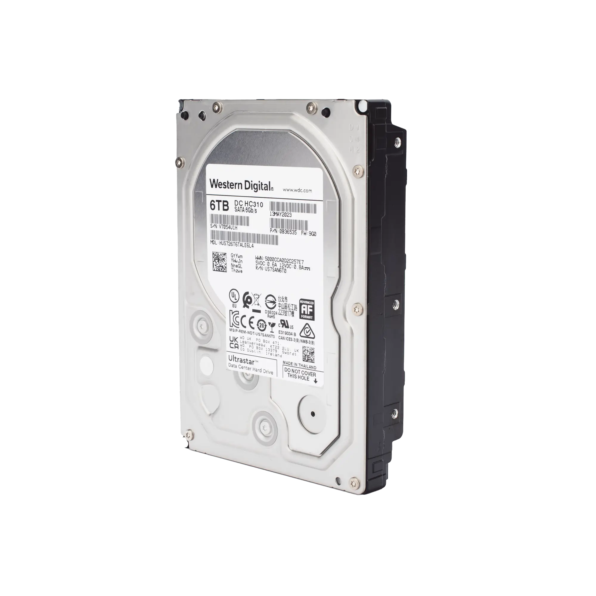 Disco Duro Enterprise 3.5″ 6 TB / Hikvision / 7200 RPM / SATA / Alto Rendimiento / Recomendado para NVRs HIKVISION