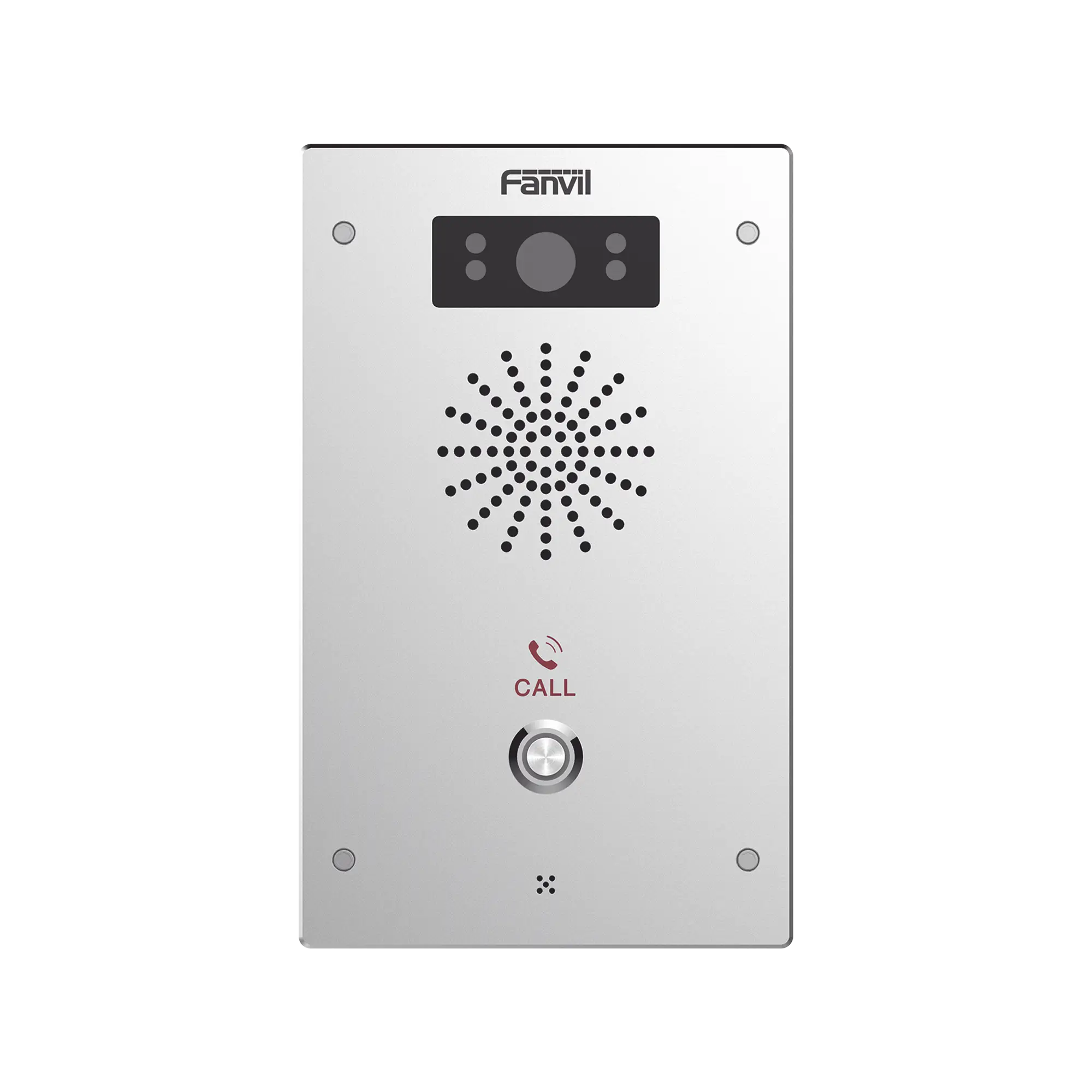 Video Intercomunicador IP, 2 lÃneas SIP, 2 relevadores con botón para llamada, Onvif, anti-vandálico, PoE, IP65 e IK10, PoE