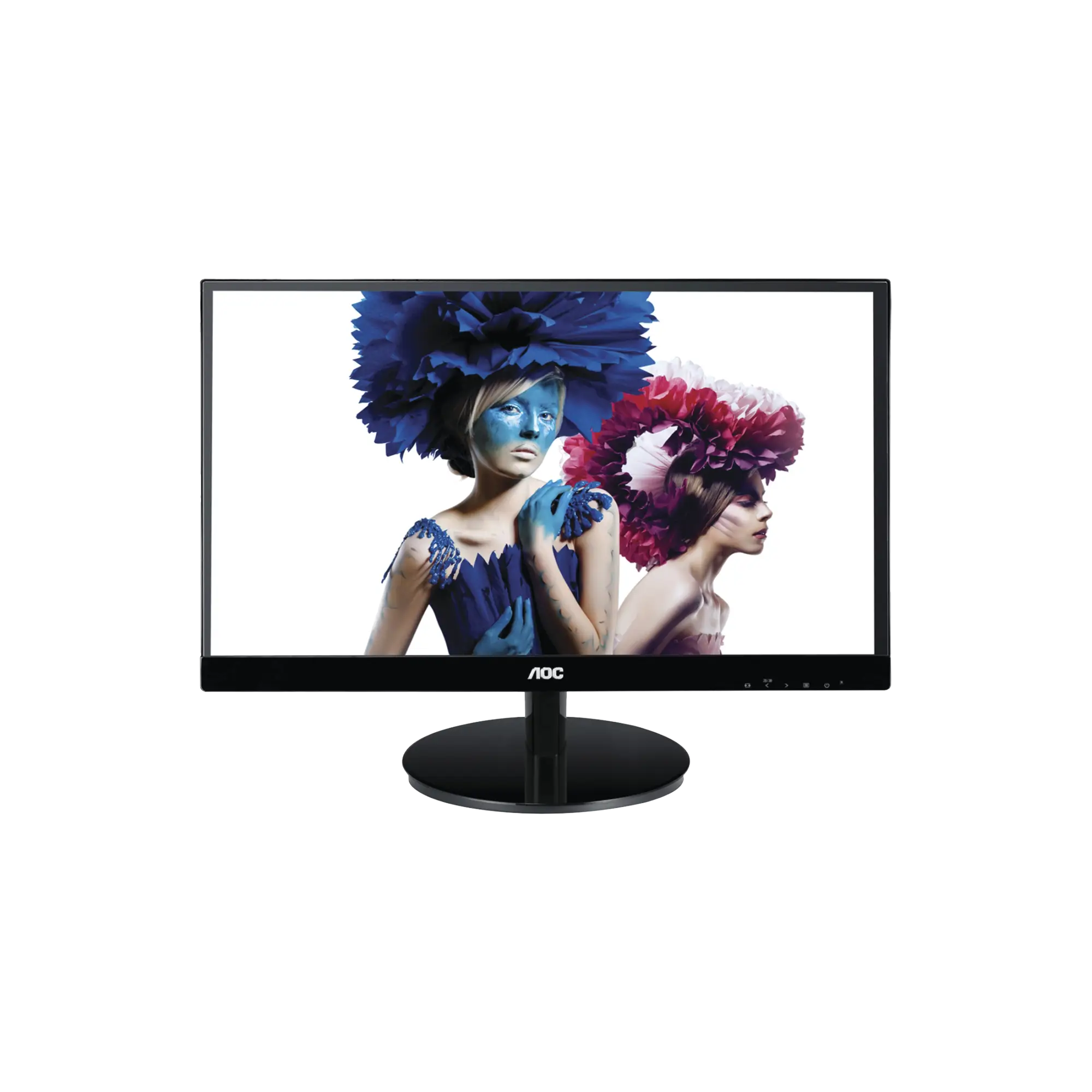 Monitor  LED de 27″, Resolución 1920 x 1080 Pixeles con Entradas de Video VGA / HDMI con MHL / Displayport. Panel IPS con Marco Esbelto y Bocinas Integradas