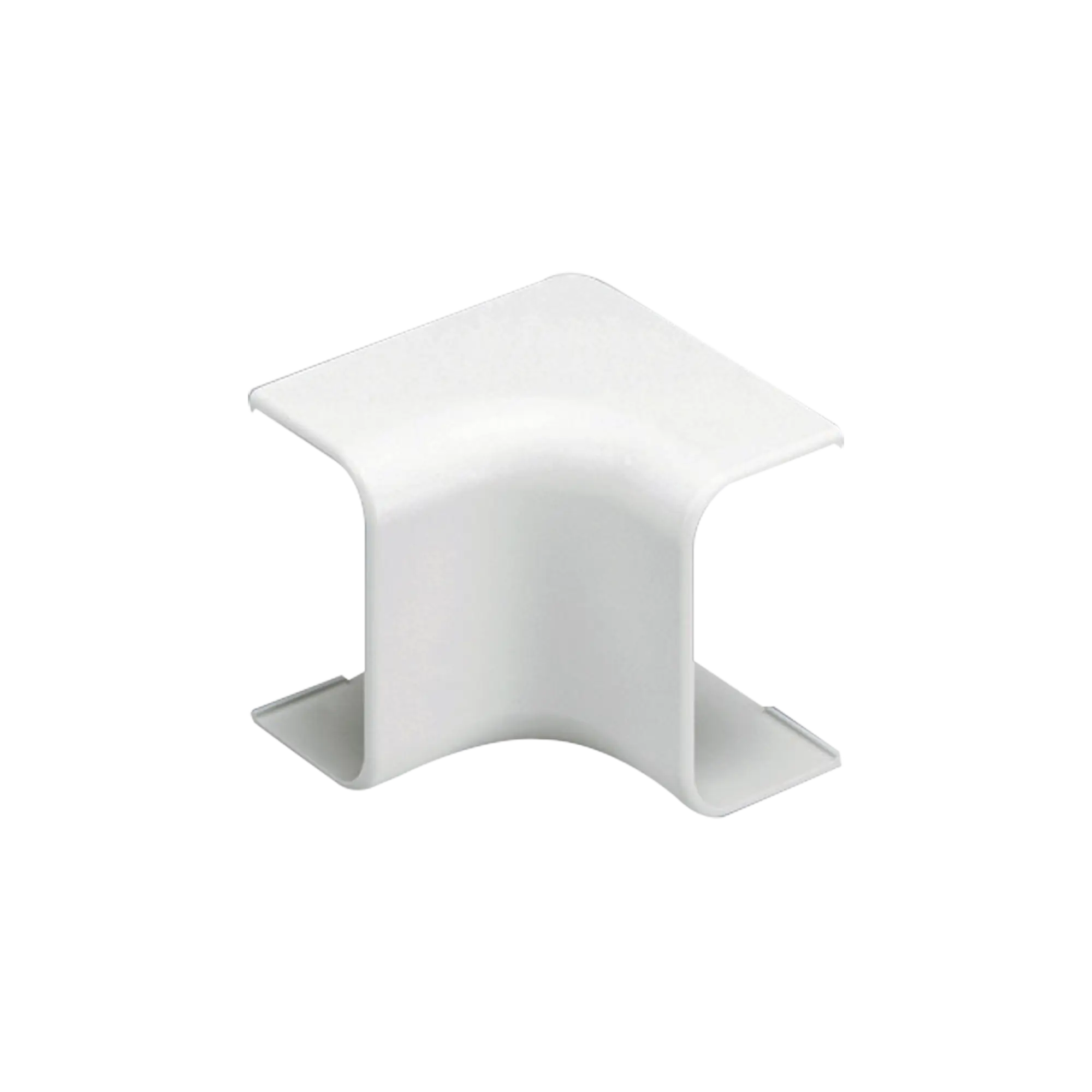 Esquinero interior, para uso con canaleta LD3, material ABS, Color Blanco Mate