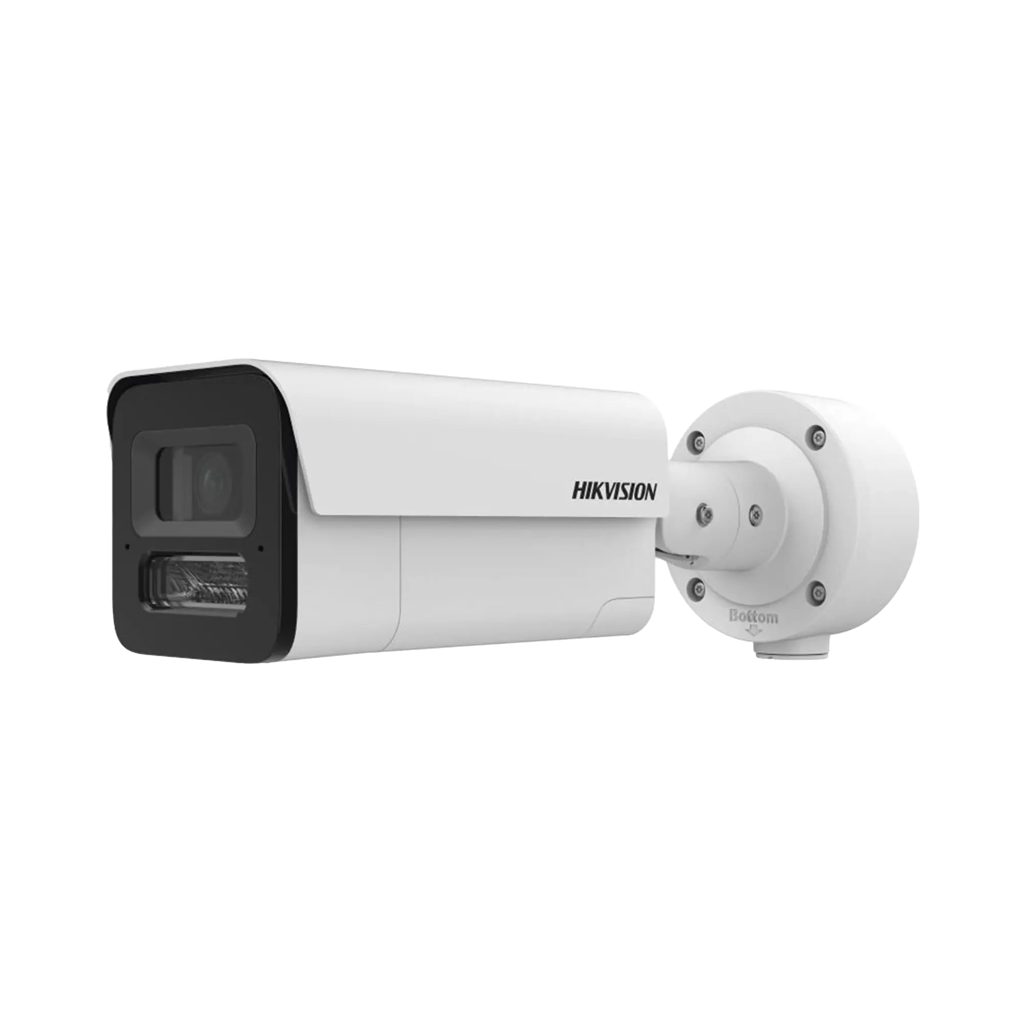 Bala IP 4 Megapixel / Lente Fijo 4 mm / Luz Dual (IR y Luz Blanca) / Detección Facial / Heat Map / Metadata / IK10 / IP67 / WDR 140 dB / DeepinView