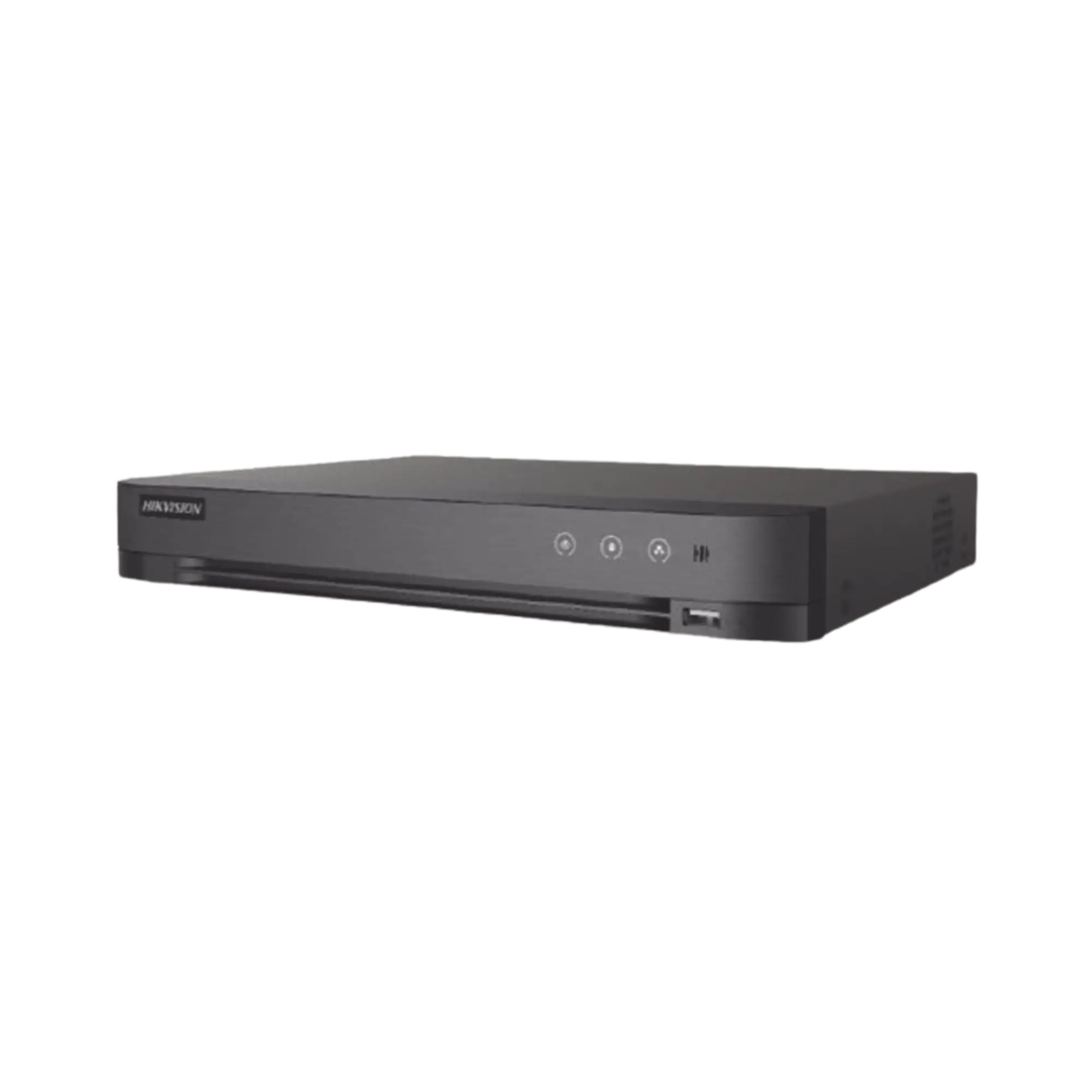 DVR 8 Canales TURBOHD + 4 Canales IP / 5 Megapixel Lite – 3K Lite / Audio de Dos Vías por Coaxitron / Reconocimiento Facial / ACUSENSE (Evista falsas alarmas) / 1 Bahía de Disco Duro / Salida de Video en Full HD