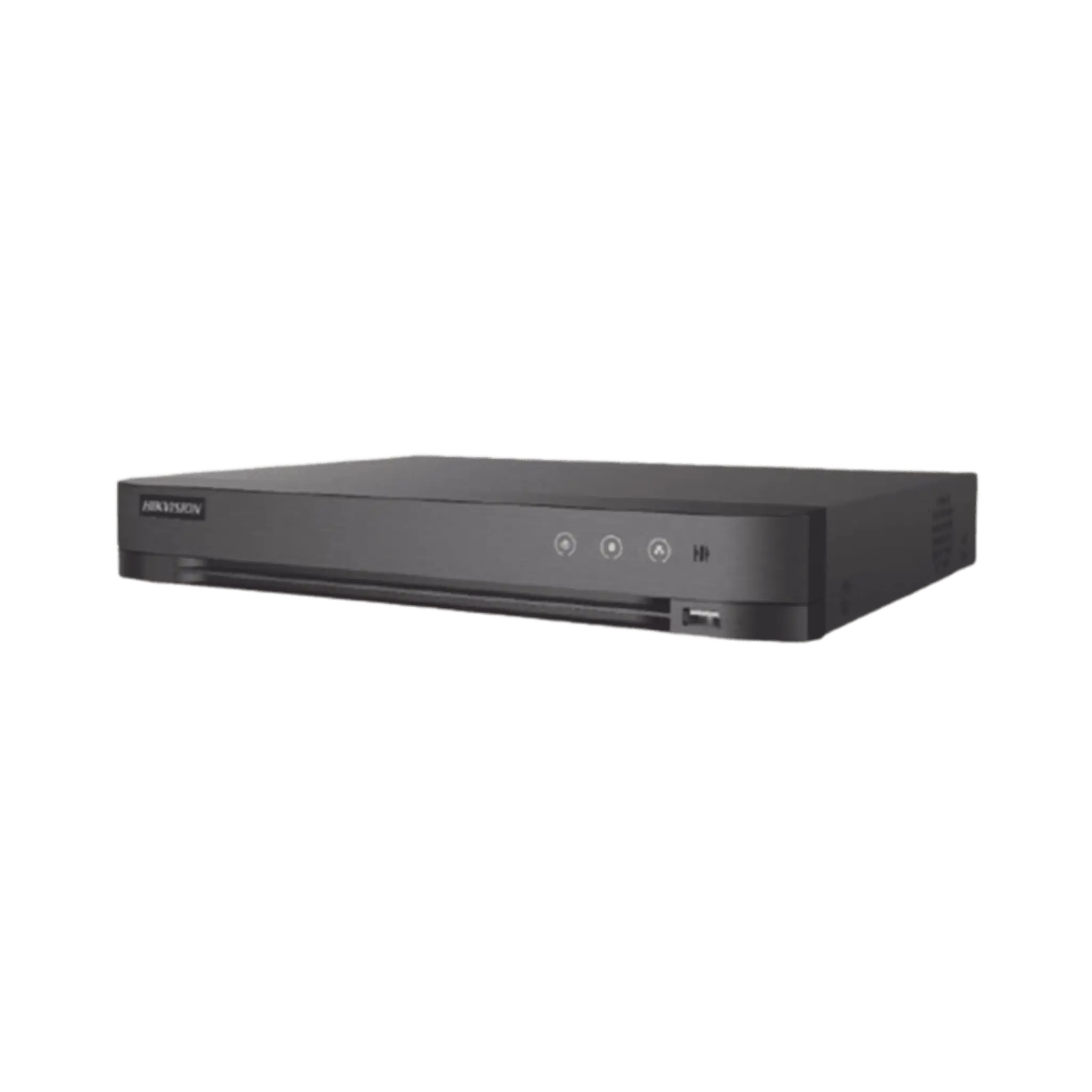 DVR 16 Canales TURBOHD + 8 Canales IP / 5 Megapixel Lite – 3K Lite / Salida Independiente HDMI – VGA / Audio de Dos Vías por Coaxitron / Reconocimiento Facial / ACUSENSE (Evista falsas alarmas) / 1 Bahía de Disco Duro / Salida de Video en Fu