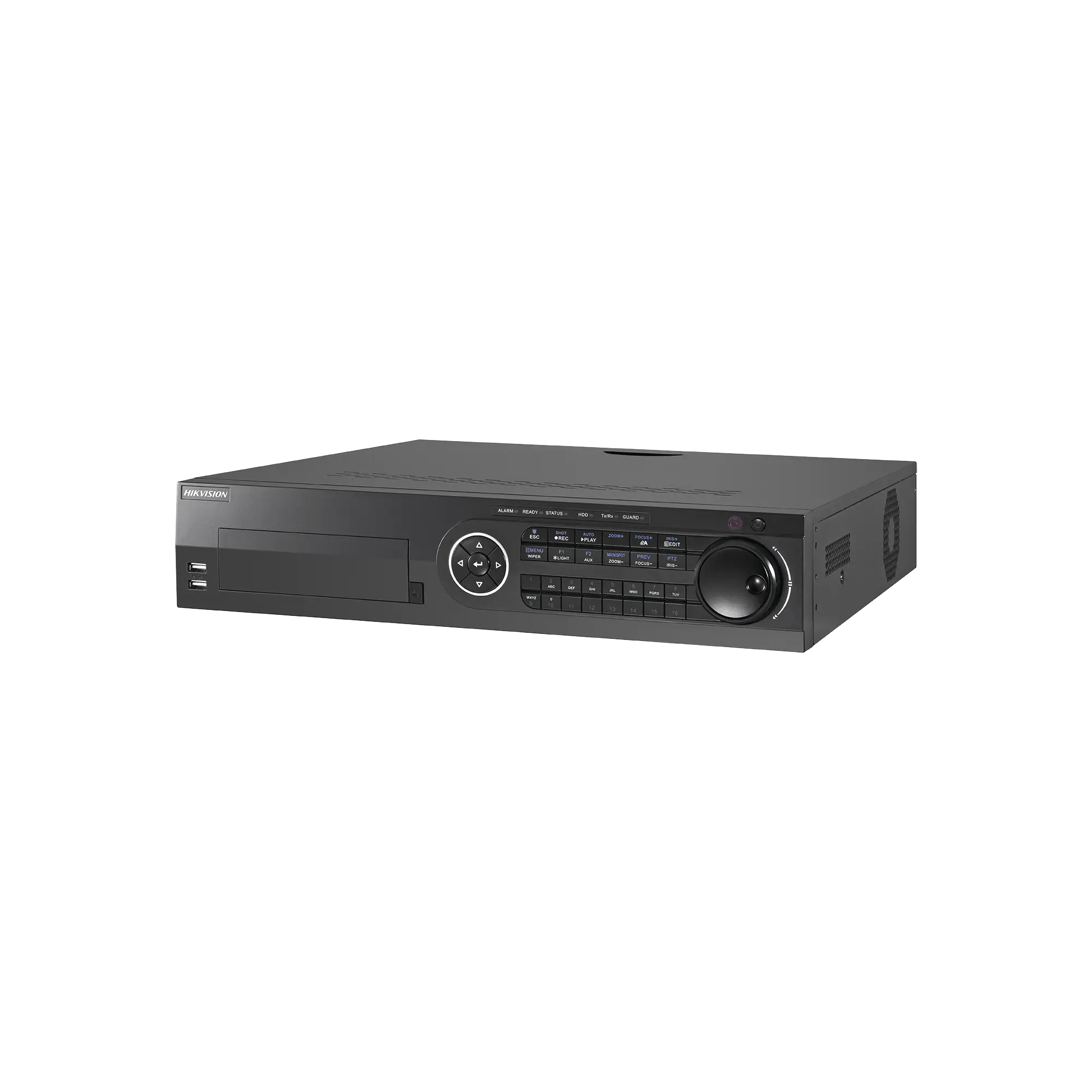 DVR 16 Canales TurboHD + 8 Canales IP / 3K / 5 Megapixel /  8 Bahías de Disco Duro / 16 Entradas de Audio Fisicas (Microfono por Separado) / Audio por coaxitron / Acusense / 16 Entradas de Alarma / POS / H.265+
