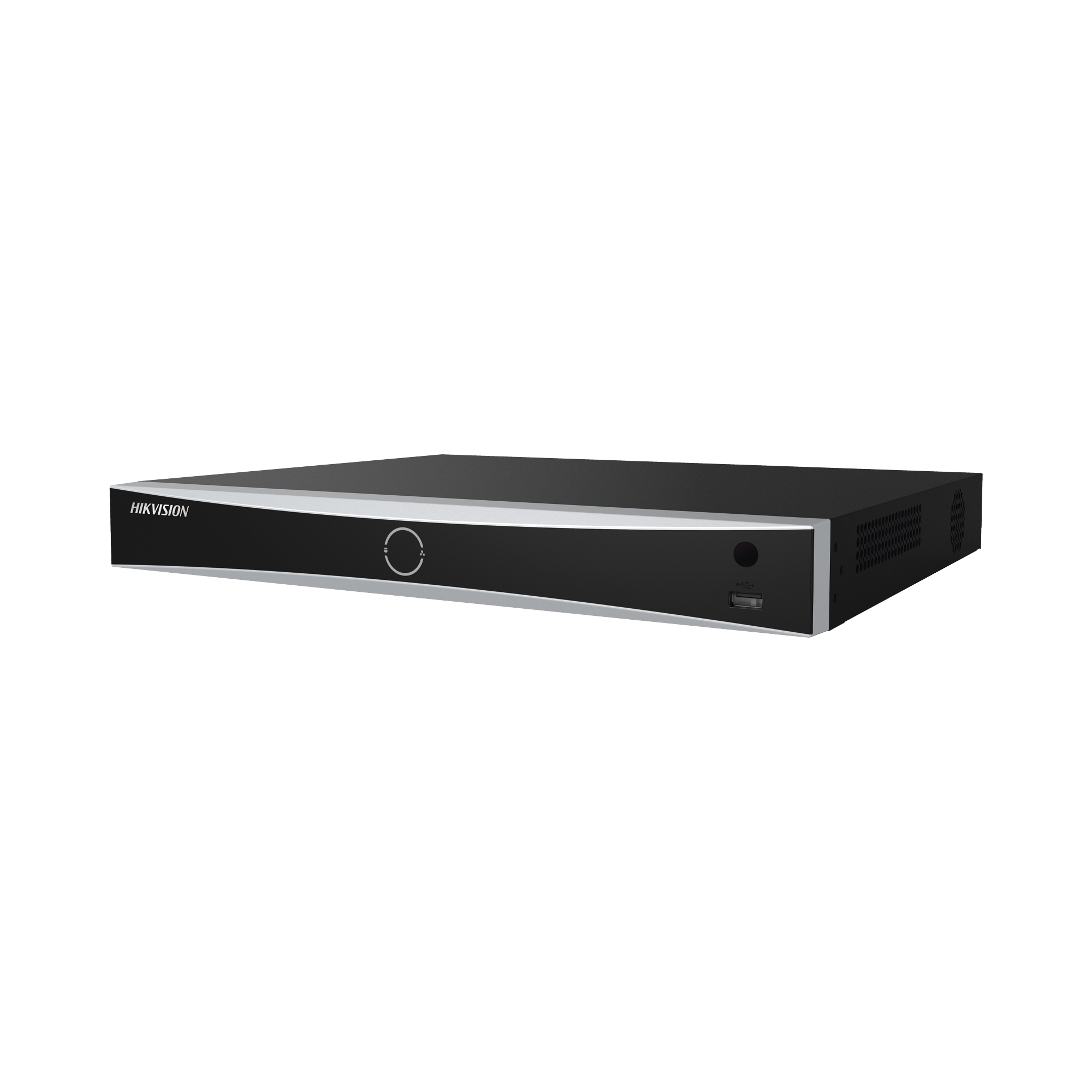 NVR 12 Megapixel (4K) / Reconocimiento Facial / 16 Canales IP / Base de Datos / Hasta 100,000 Fotografías / 16 Puertos PoE+ / 2 Bahías de Disco Duro / Switch PoE 300 mts / Bases de Datos / HDMI en 4K