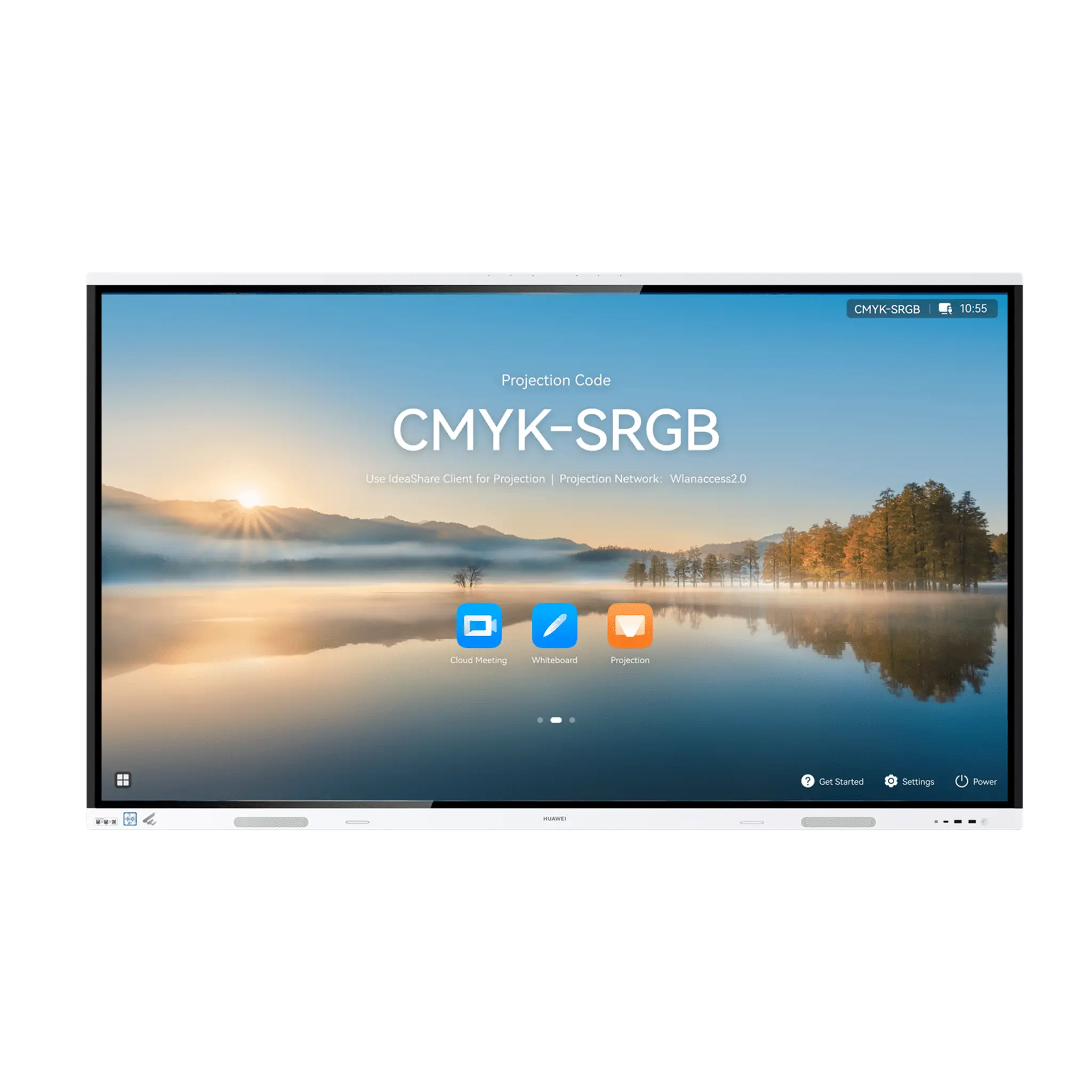 Pantalla Interactiva IdeaHub Board 3 PRO de 65» para Colaboración Inteligente, 4K, Harmony OS, Wi-Fi 6