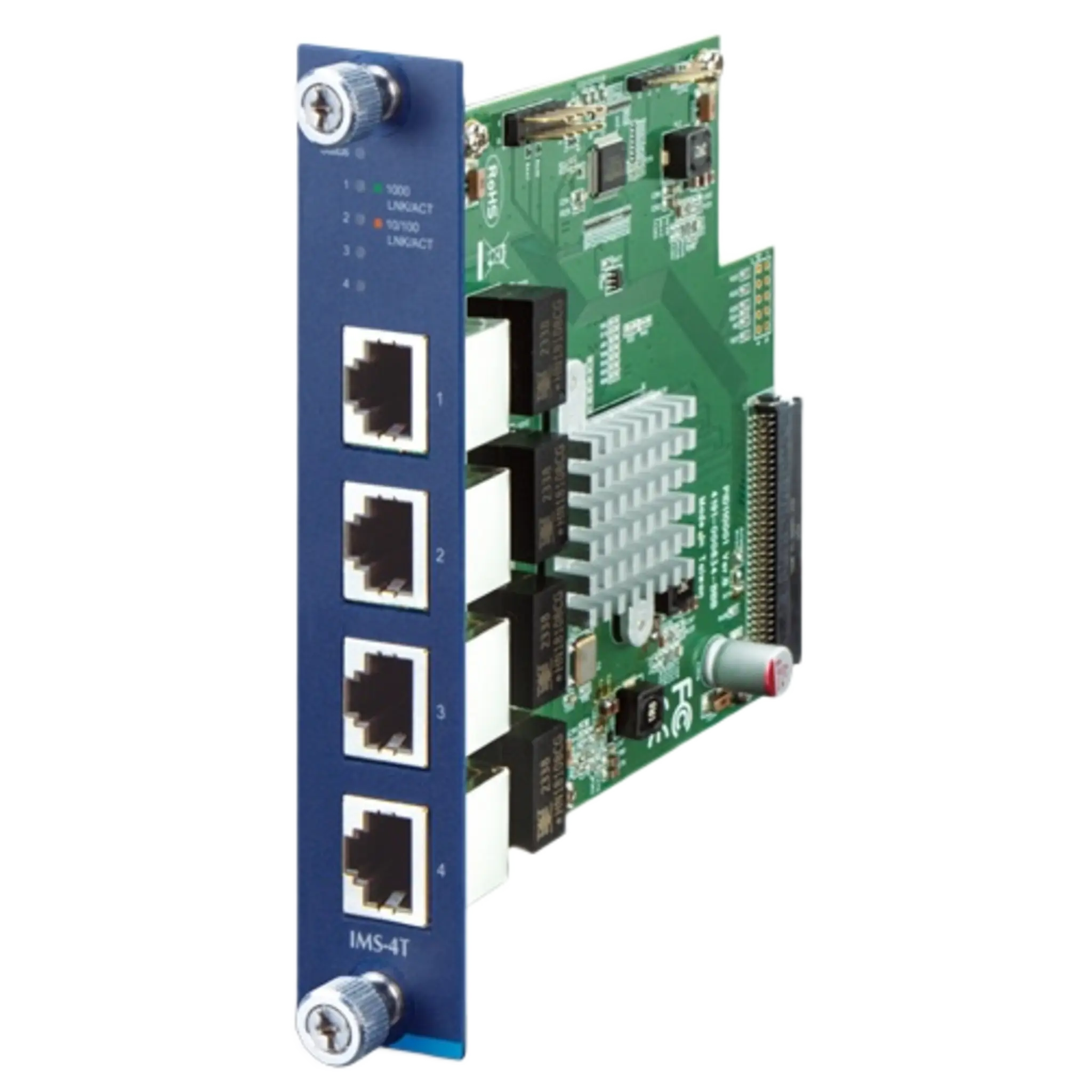 Modulo de 4 Puertos Ethernet 10/100/1000T Para Switch Modular IMS-6325-5