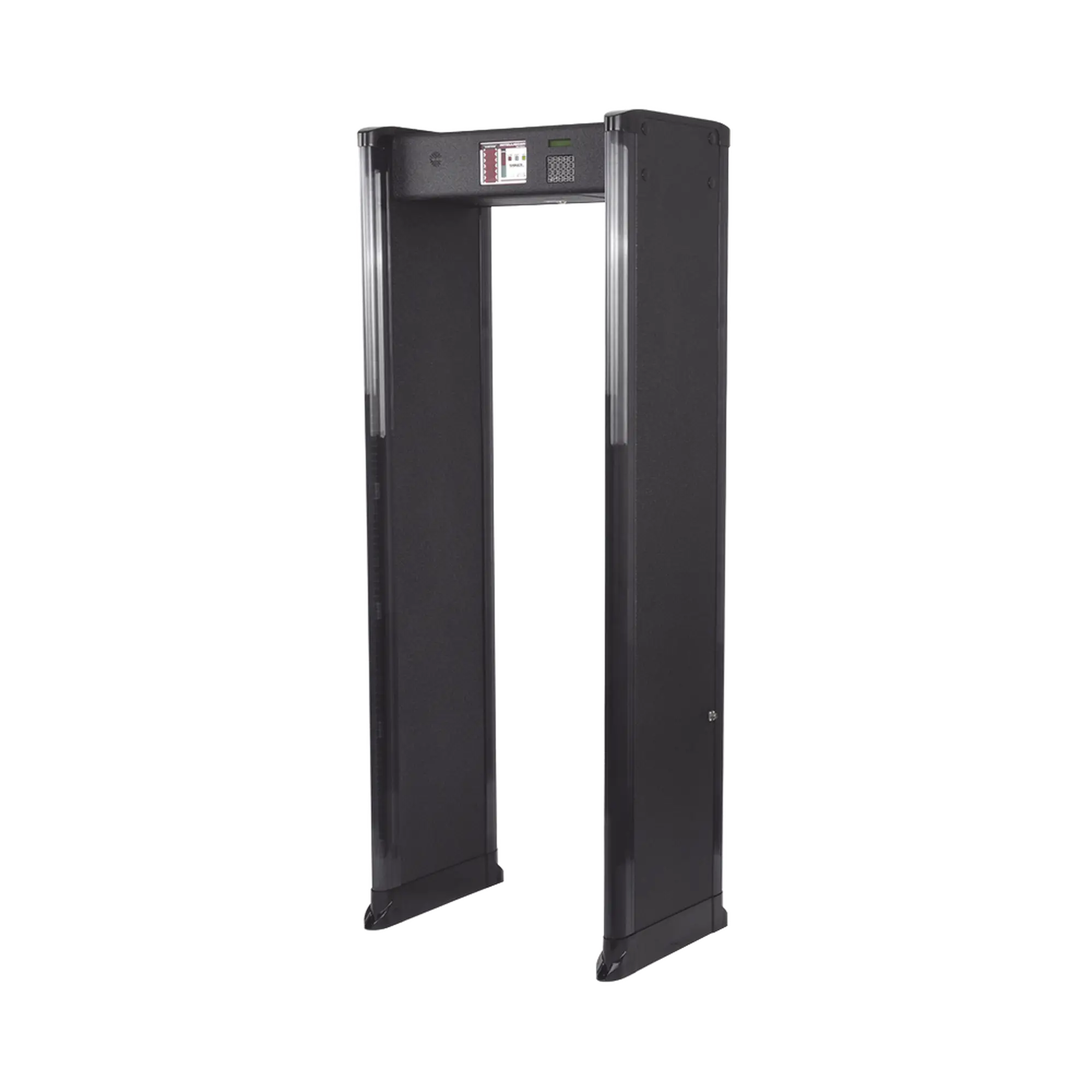 Arco Detector de Metales de 6 Zonas para Intemperie con Anclaje para Fijarse al Piso. Incluye Sensor IR para evitar falsas Alarmas / Certificado por la Administración Federal de Aviación de EE. UU. (FAA)