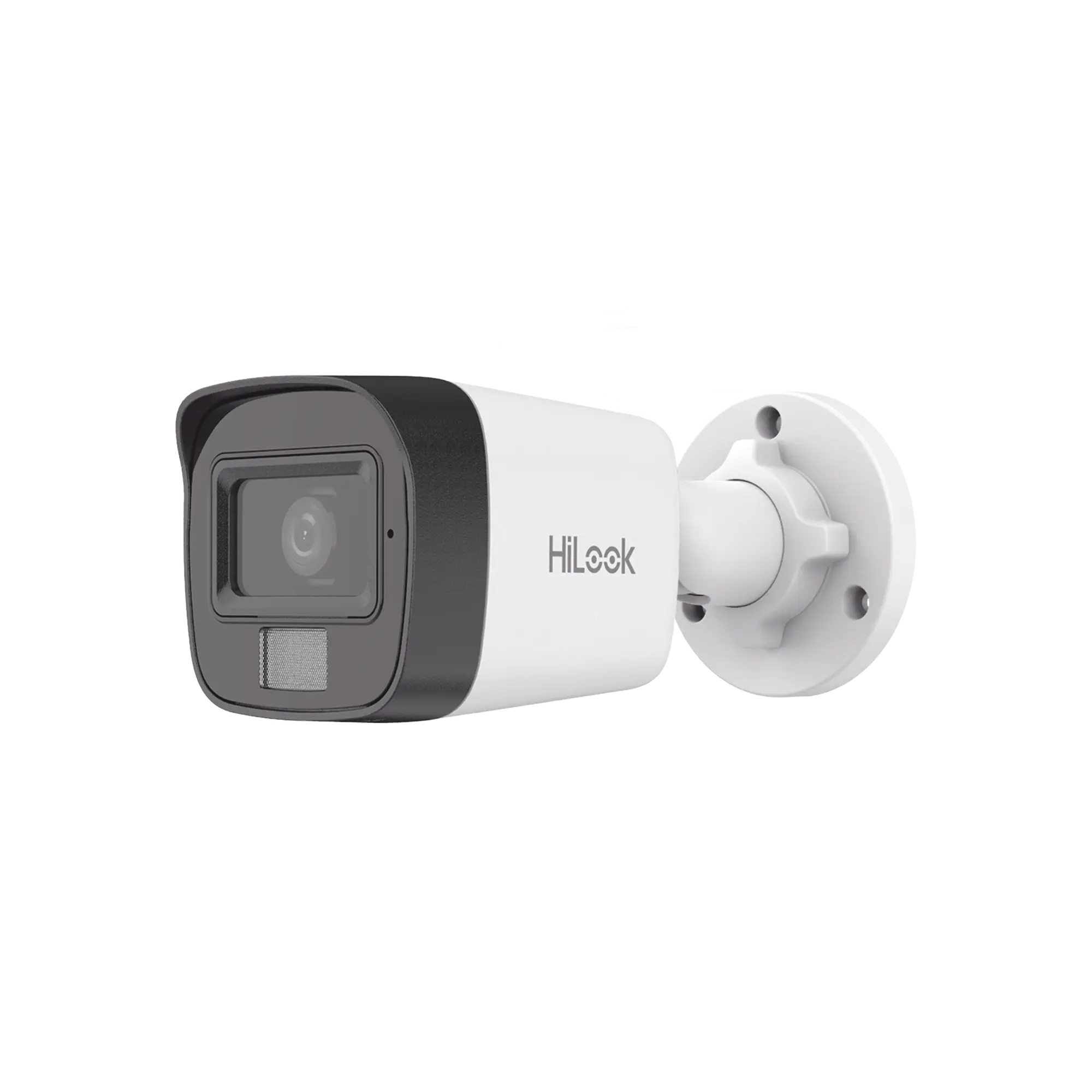 [Dual Light] Bala IP 2 Megapixel (1080p) / Lente 2.8 mm / Ángulo de visión 101° / 20 mts IR + 15 mts Luz Blanca / Micrófono Integrado / ACUSENSE Lite / Exterior IP67 / PoE / dWDR / H.265+ / ONVIF