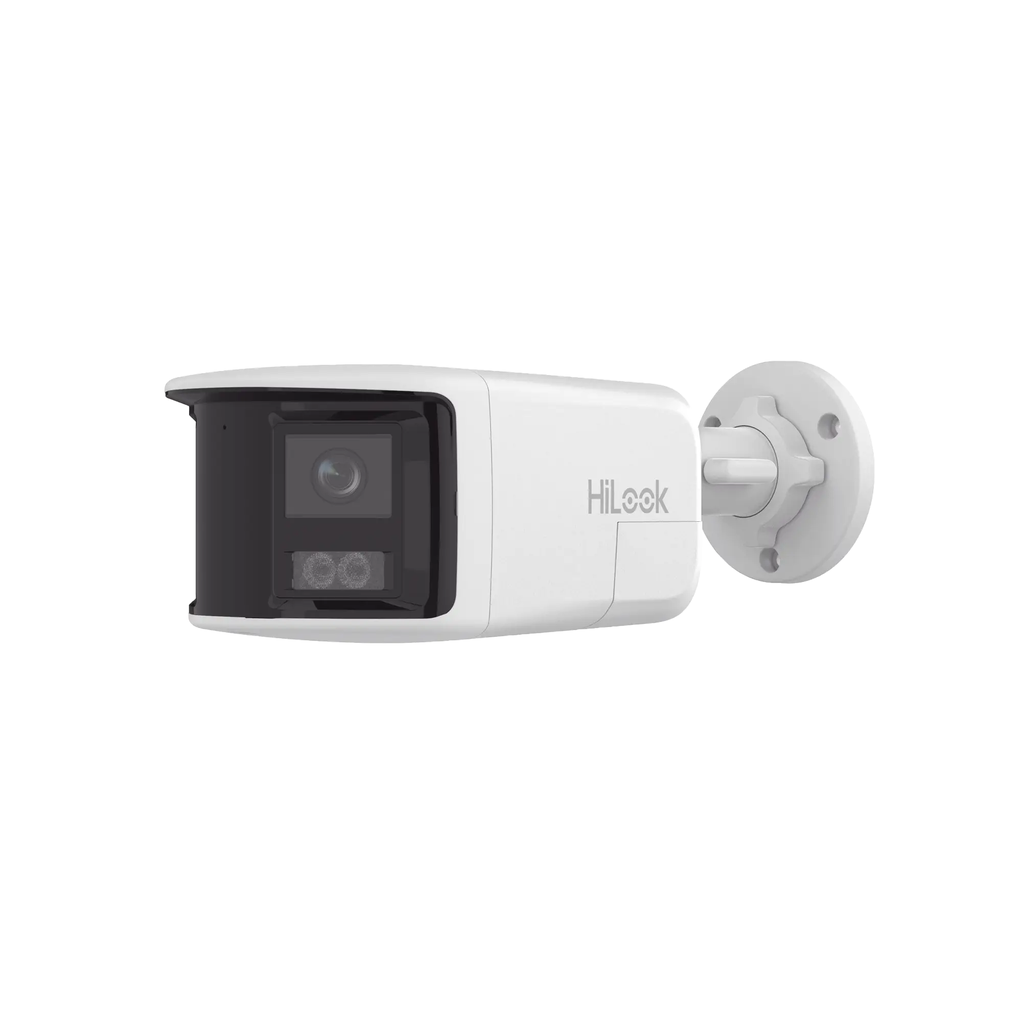 [Dual Light] Bala IP 8 Megapixel / Imagen Panorámica 180°/ PoE / Micrófono y Bocina Integrado / Exterior IP67 / Audio Bidireccional / Alarma Visual y Auditiva Integrada / Smart Supplement Light / Micro SD 512 GB
