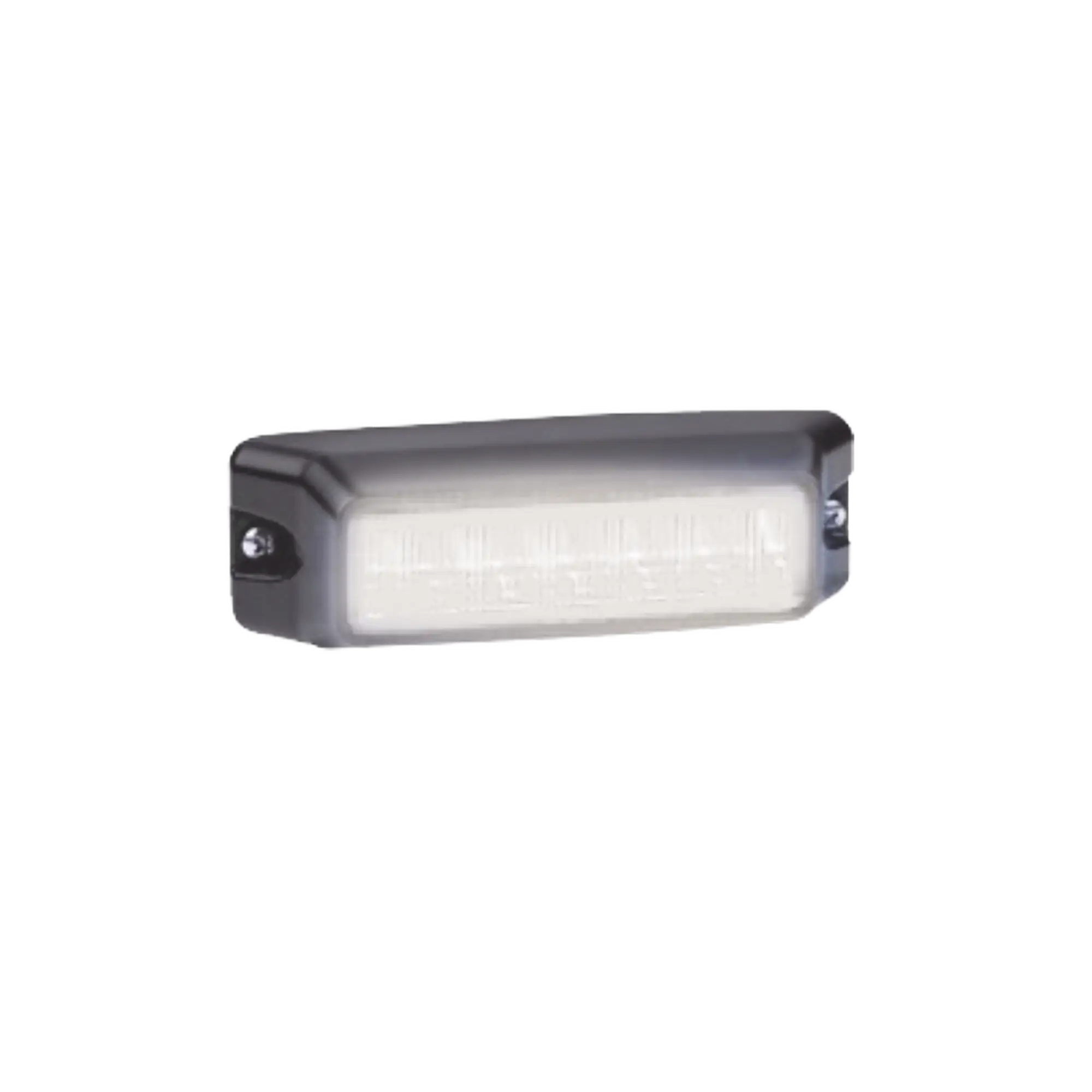 Luz auxiliar de 6 LED, Flasher Integrado, Color Blanco, Mica Transparente
