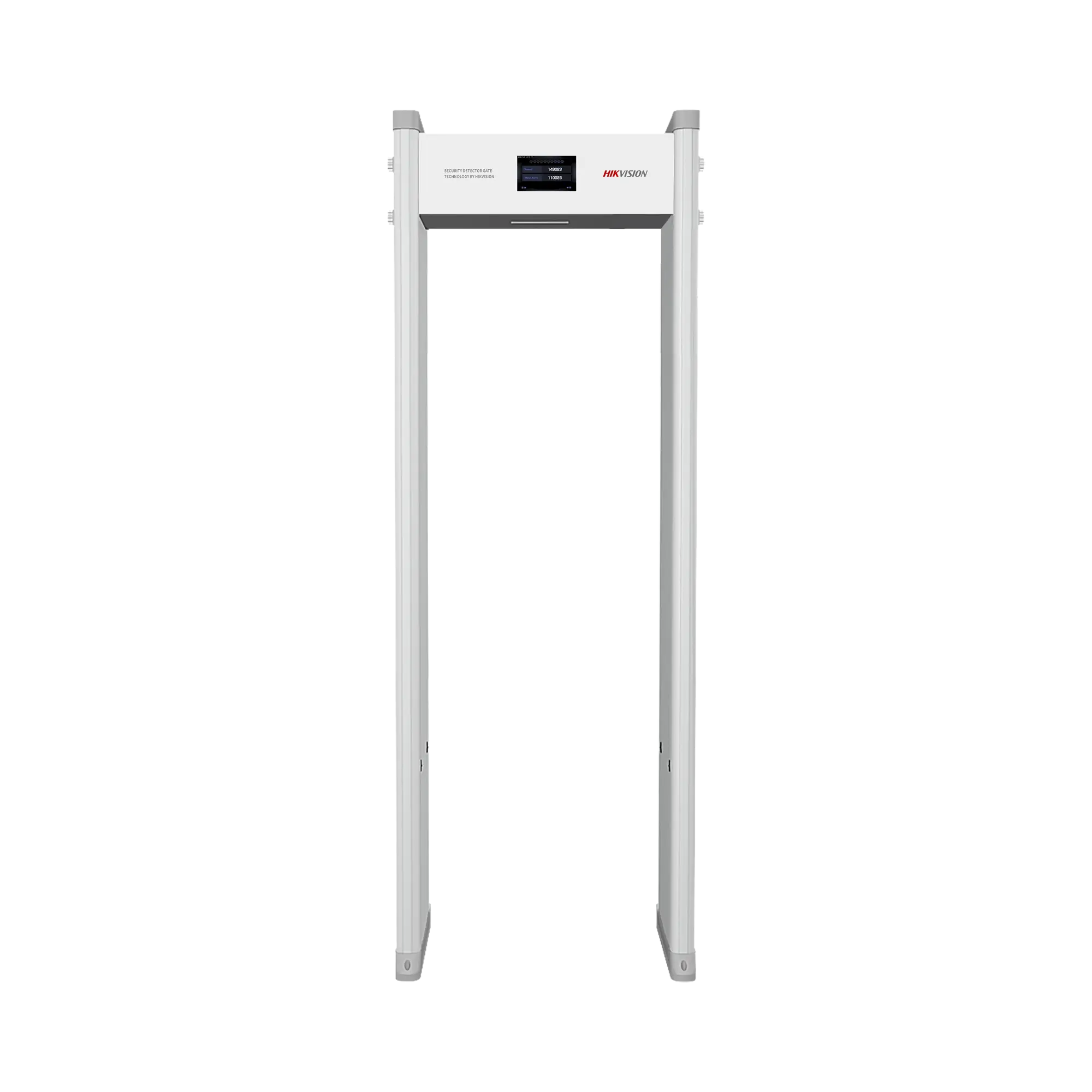 Arco Detector de Metales de 12 Zonas con Pantalla LCD de 7″ / Conteo de Personas y Alarmas / Ajuste de Sensibilidad e Interferencias