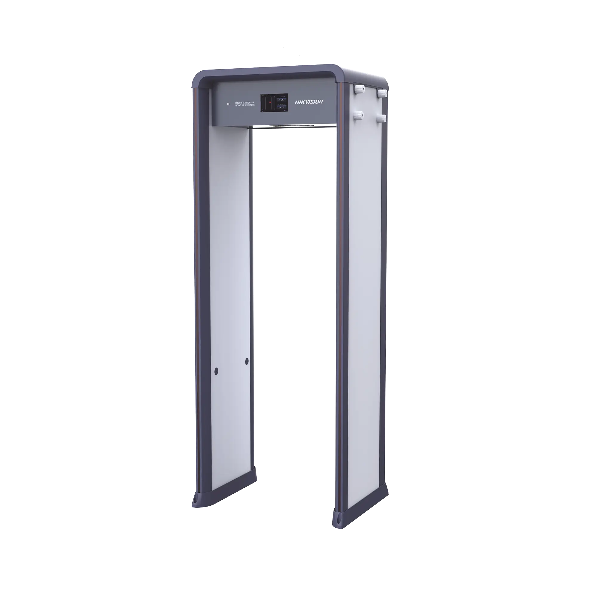Arco Detector de Metales de 33 Zonas con Pantalla LCD de 7″ / Conteo de personas y Alarmas / Ajuste de Sensibilidad e Interferencias