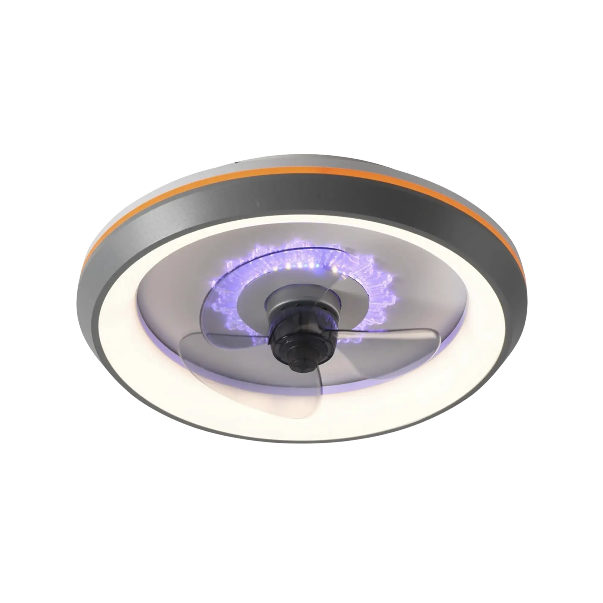 Ventilador de Techo con Luminario LED de 110 V CA 50/60 Hz / 88 W /4500 Lm / 6500 – 4 000 – 2 700 K /6 Tonos de Luz / 500 mm / 6 Velocidades / Dimeable.