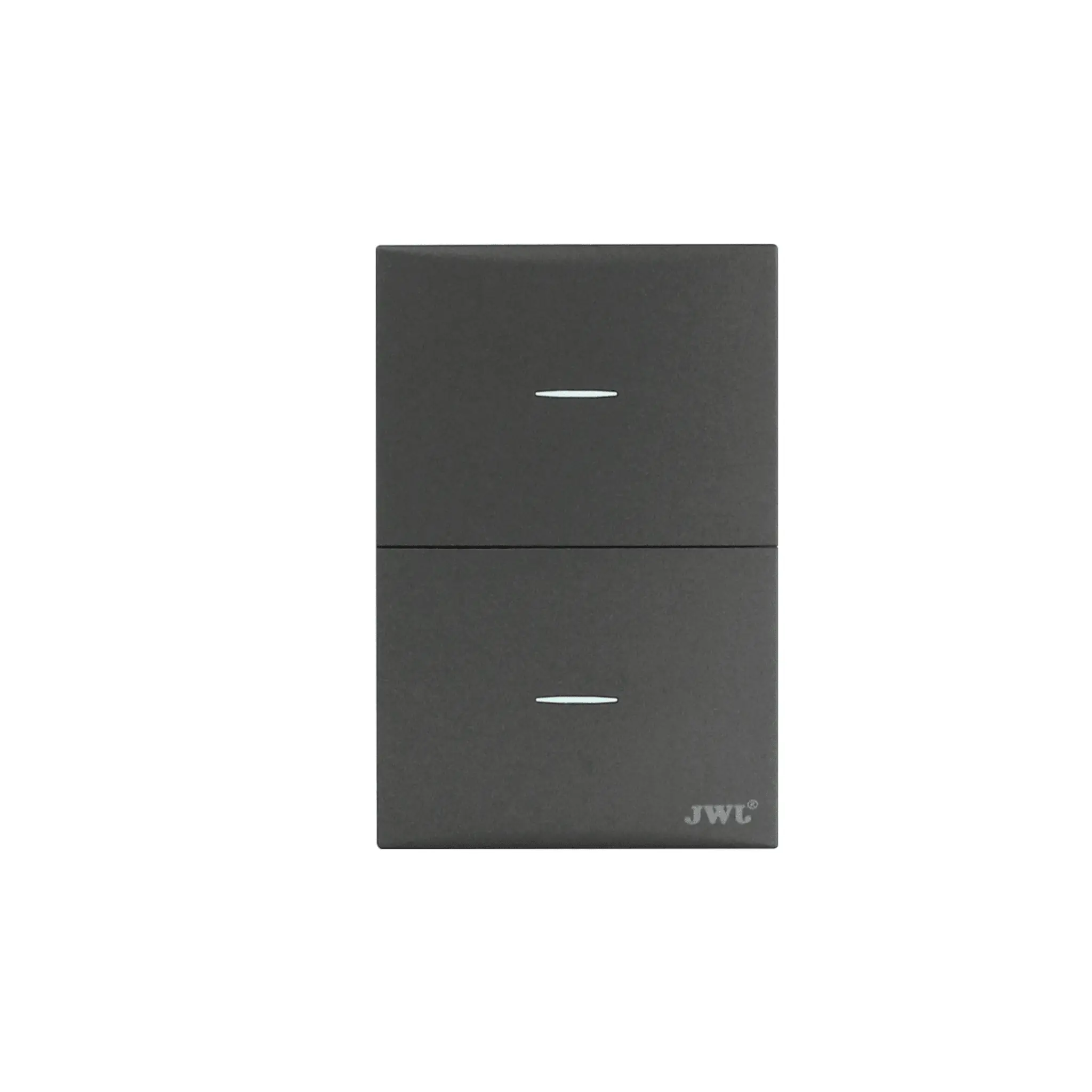 Placa con 2 Interruptores Sencillos  10 A 127 V  60 Hz.