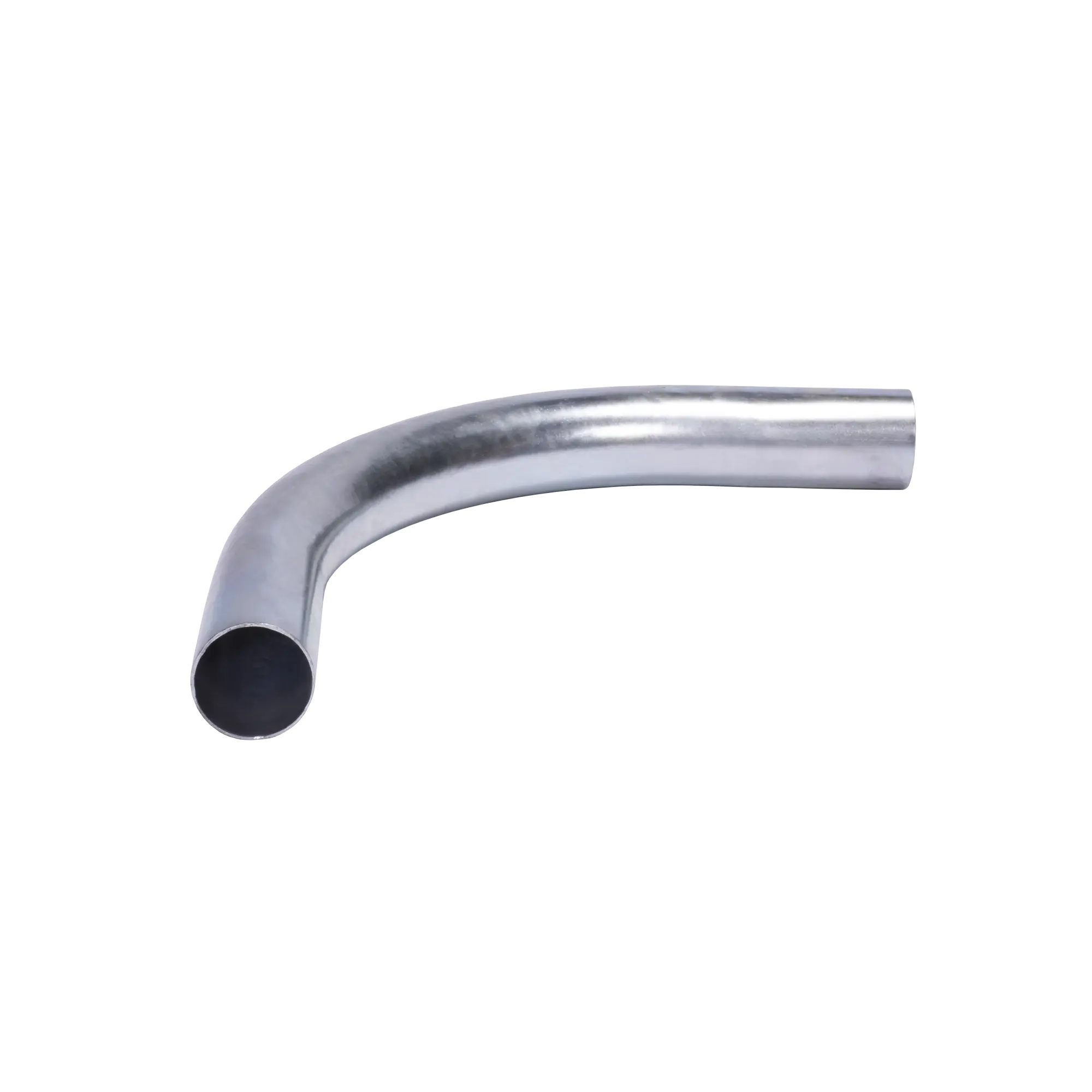 Curva/Codo de 90° de 1/2″ (13mm) Pared Delgada Galvanizado Etiqueta Verde.