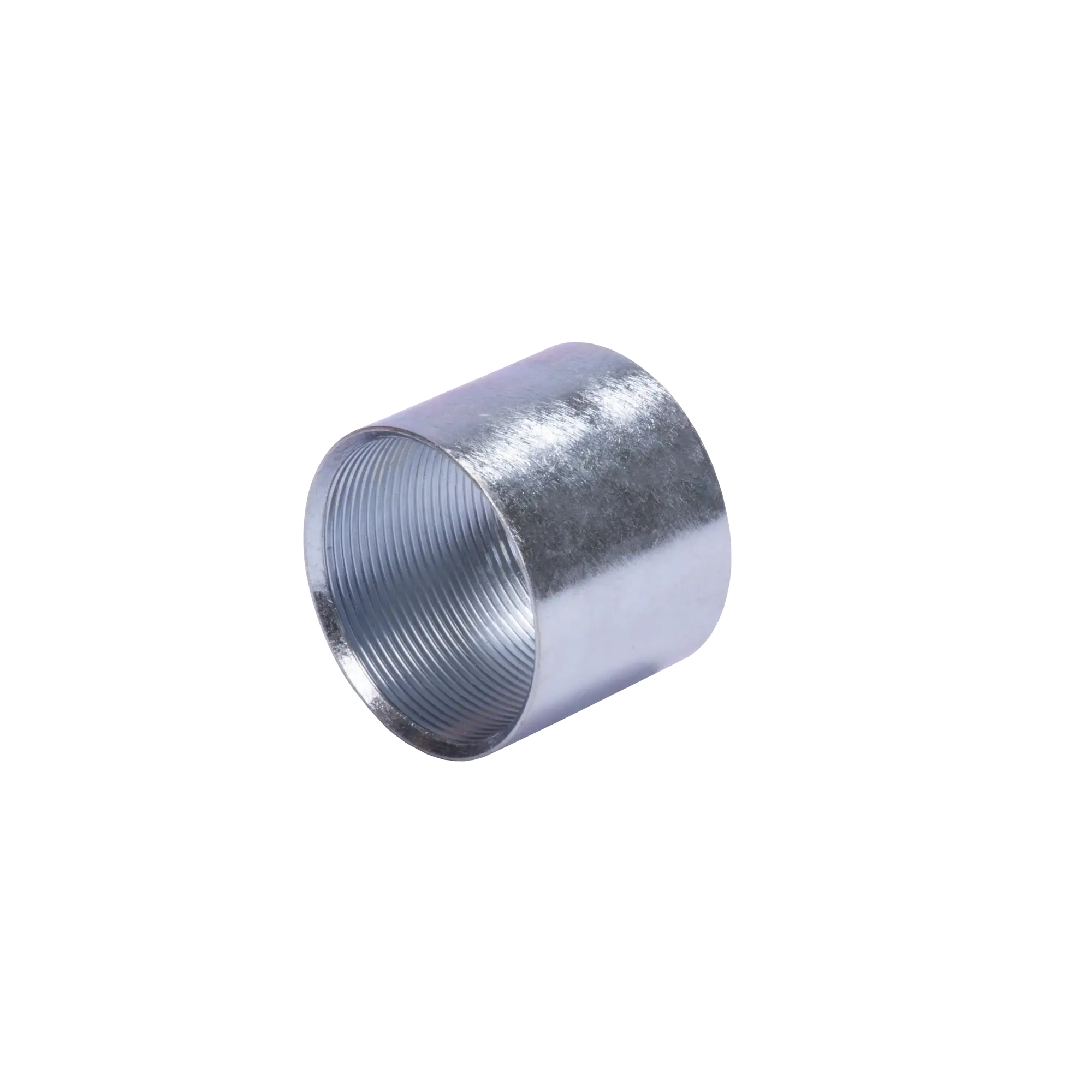 Cople 3/4″ (19mm) con rosca galvanizado etiqueta amarilla