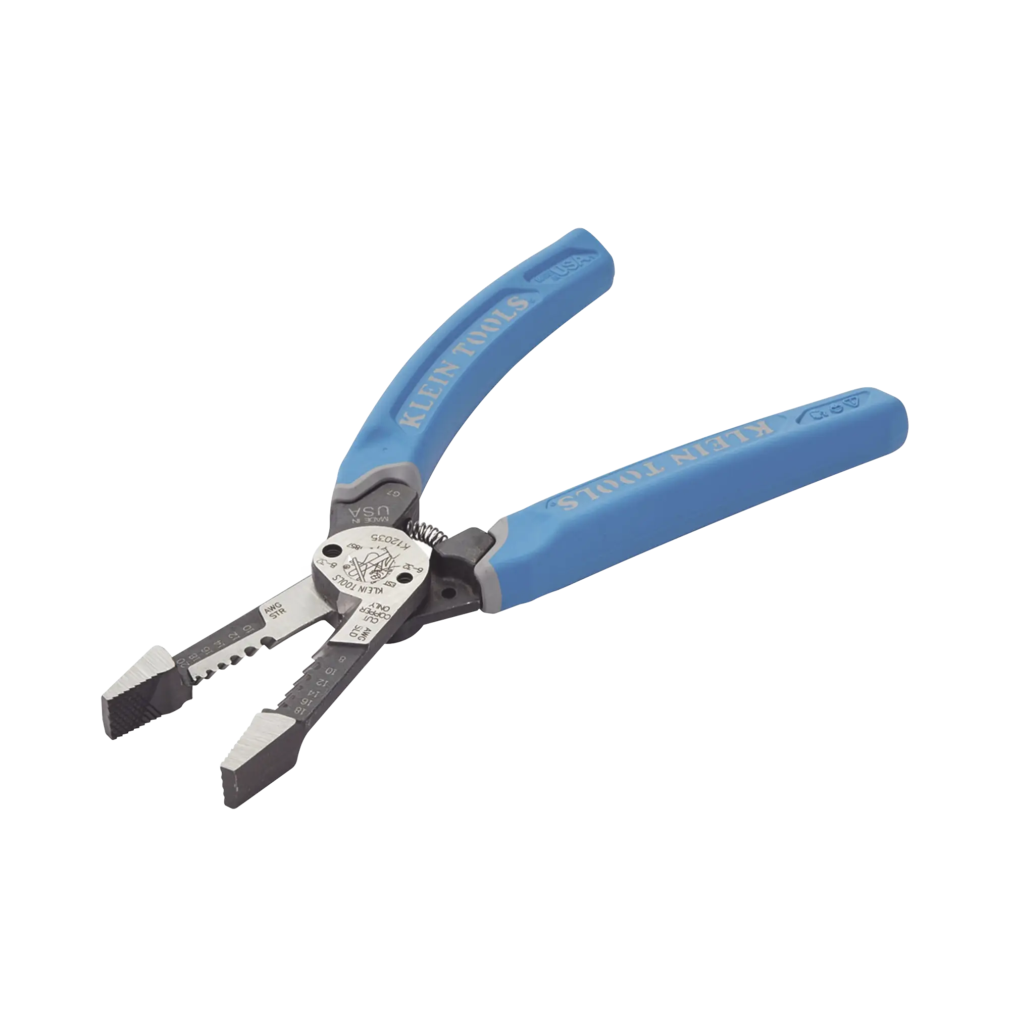 Pelacables con Corte por Cizalla para Cable Sólido 8-18 y Cable Trenzado 10-20 AWG.