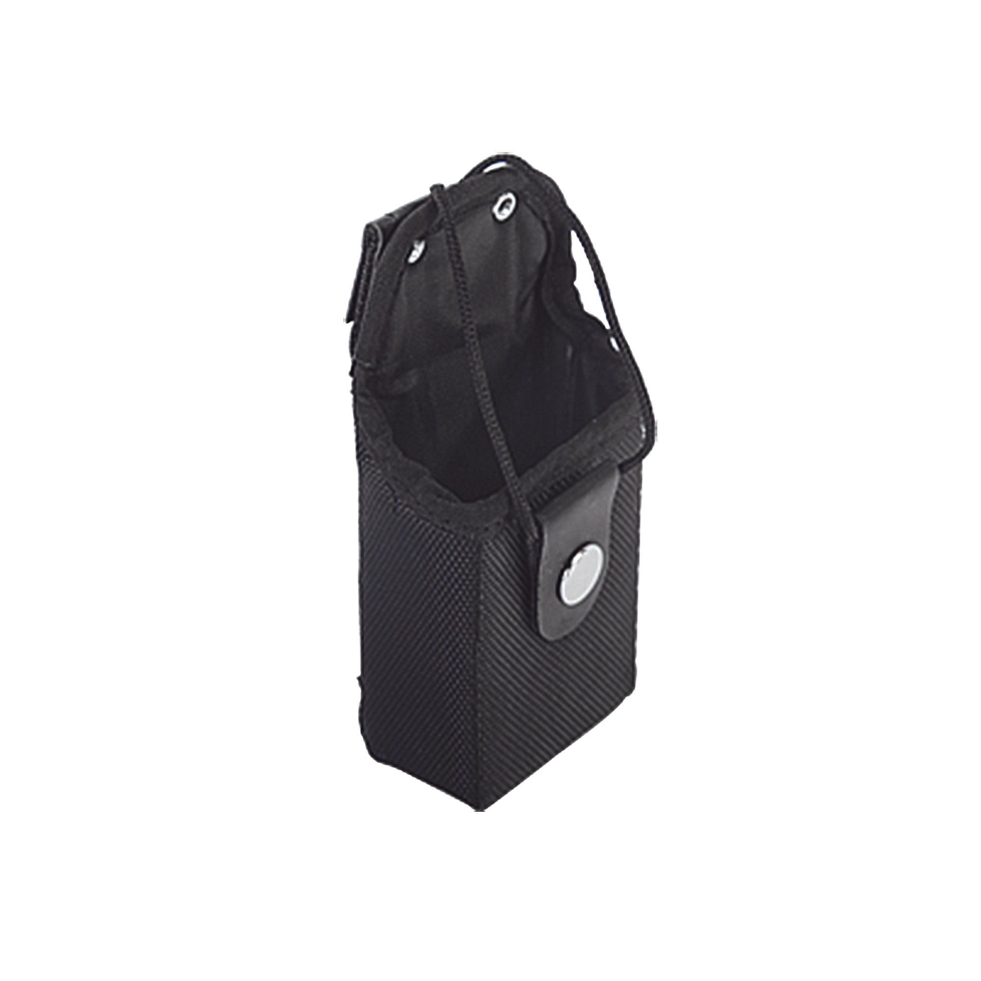 Funda Reforzada de Nylon para Cinturón con Correa y Broche Frontal, Estandar en Mayoría de Radios IC, TK, NX, etc.