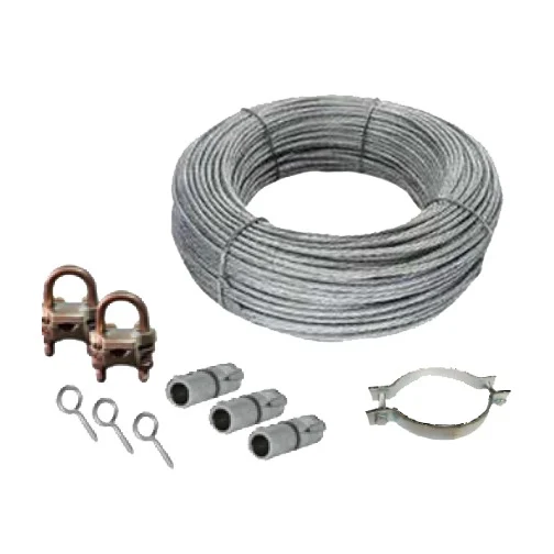 Kit de Retenida para sujeción de Mástil de Hasta 6 metros.