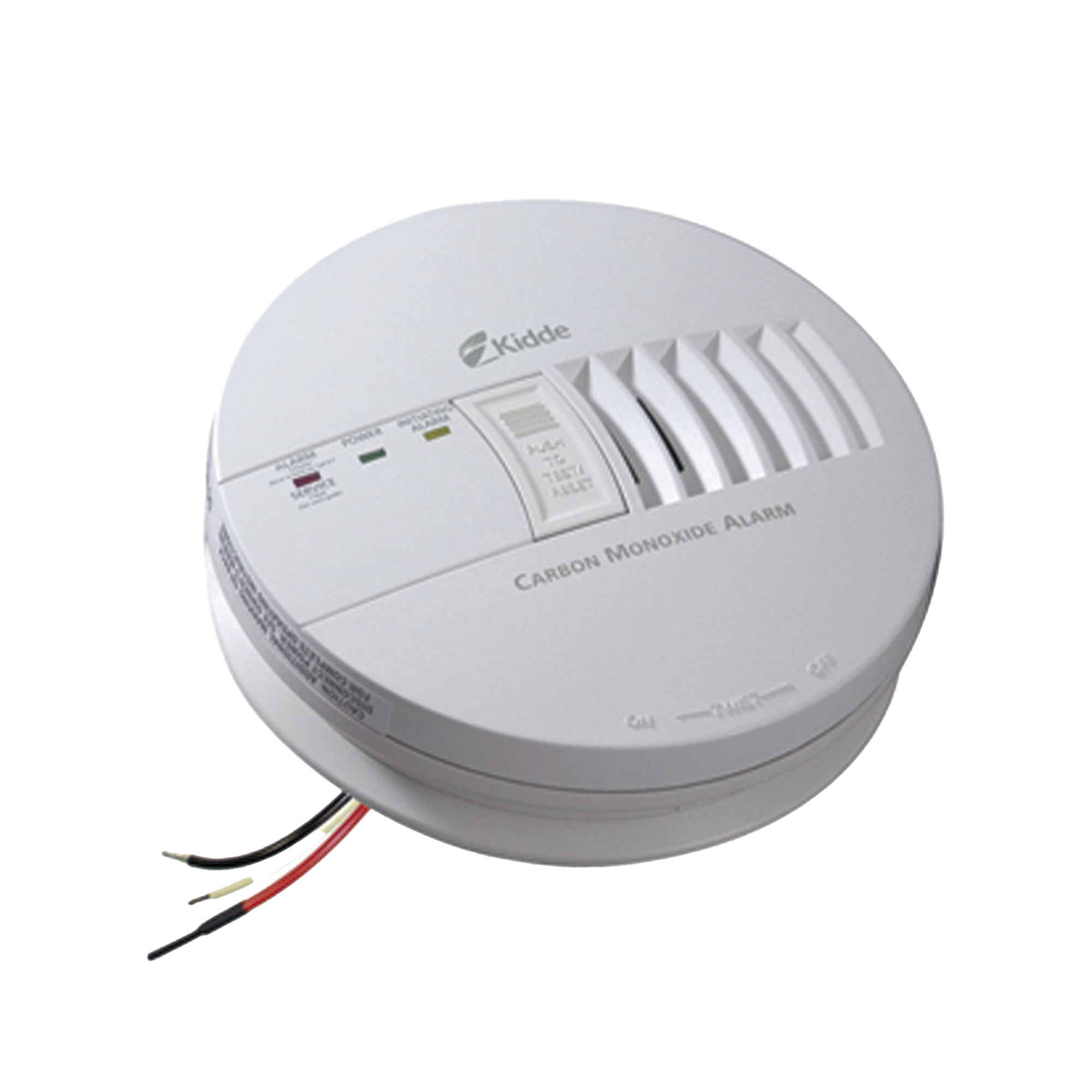 Alarma de Monoxido de Carbono AC con Batería de Respaldo