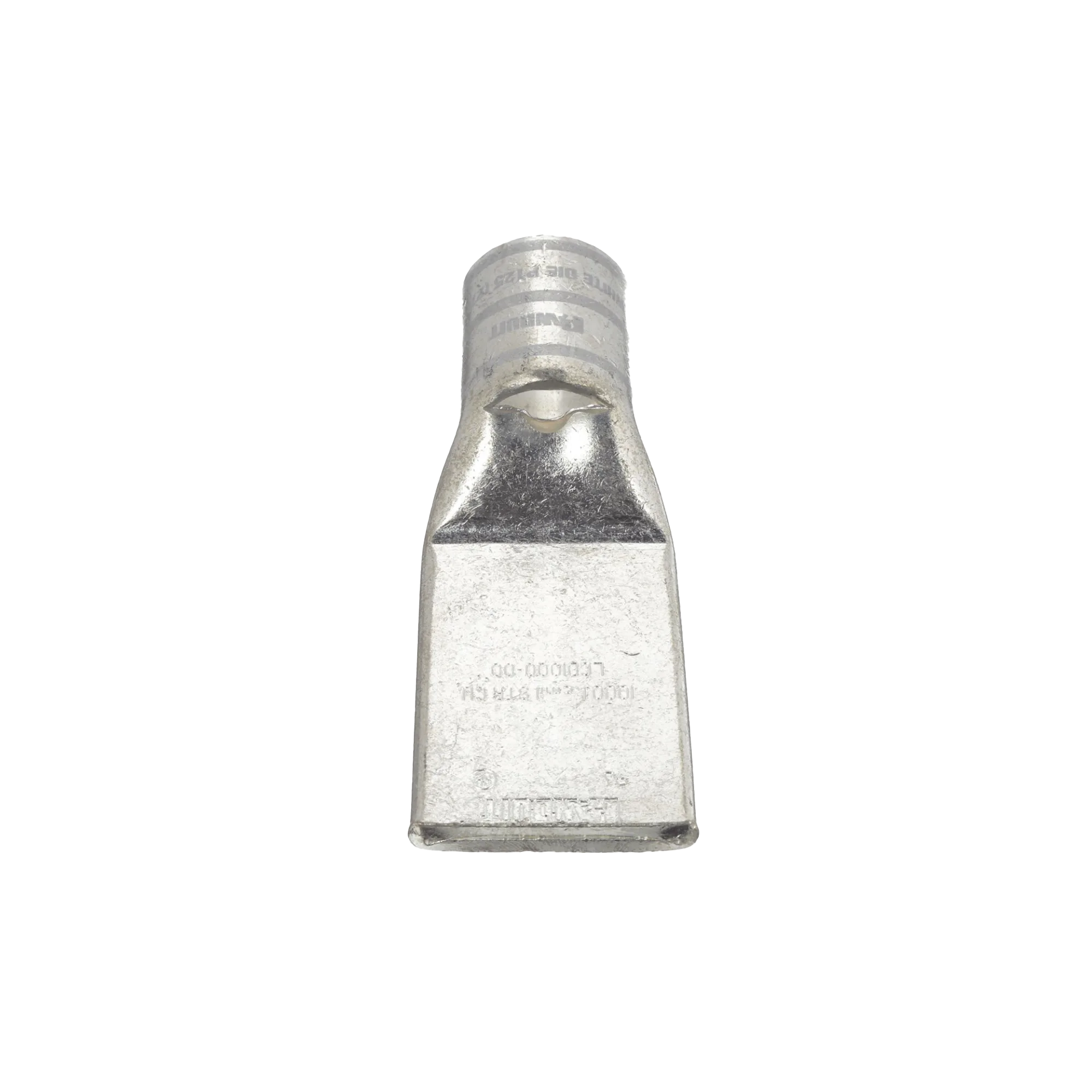 Zapata de compresión LCD1000-00-3 para cal. 1 Kcmil, Lengüeta recta, Ancho 55.11mm, Longitud 146.55mm. 1 pz