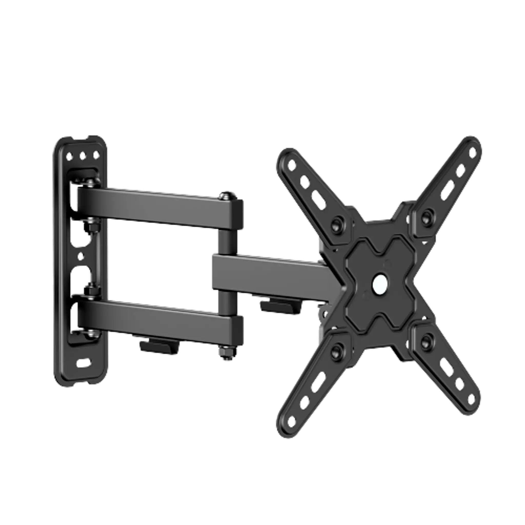 Soporte de Pared Articulado para Pantallas o Monitores | Compatibilidad VESA 75×75 – 200×200 / Hasta 43 Pulgadas | Capacidad Máxima de Carga 20 kg | Fabricado en Acero