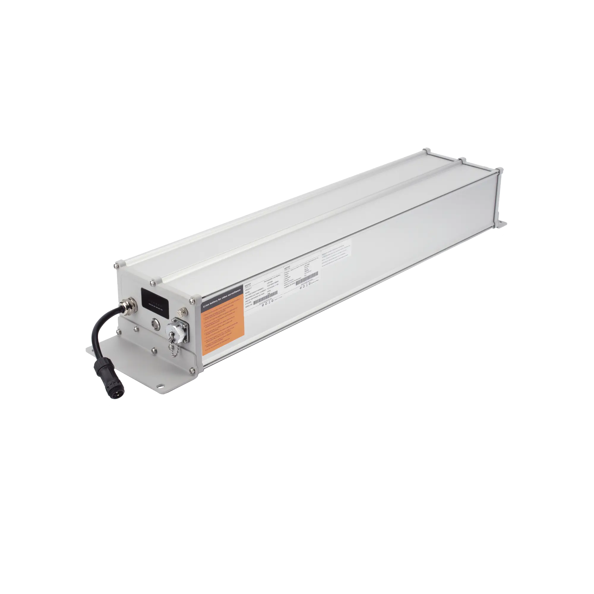 BaterÃa de Ion-Litio para Videovigilancia 1280 Wh, 100Ah, Controlador Incluido, Conexión Directa a Panel Solar y Salida de 12 Vcc o 24 Vcc