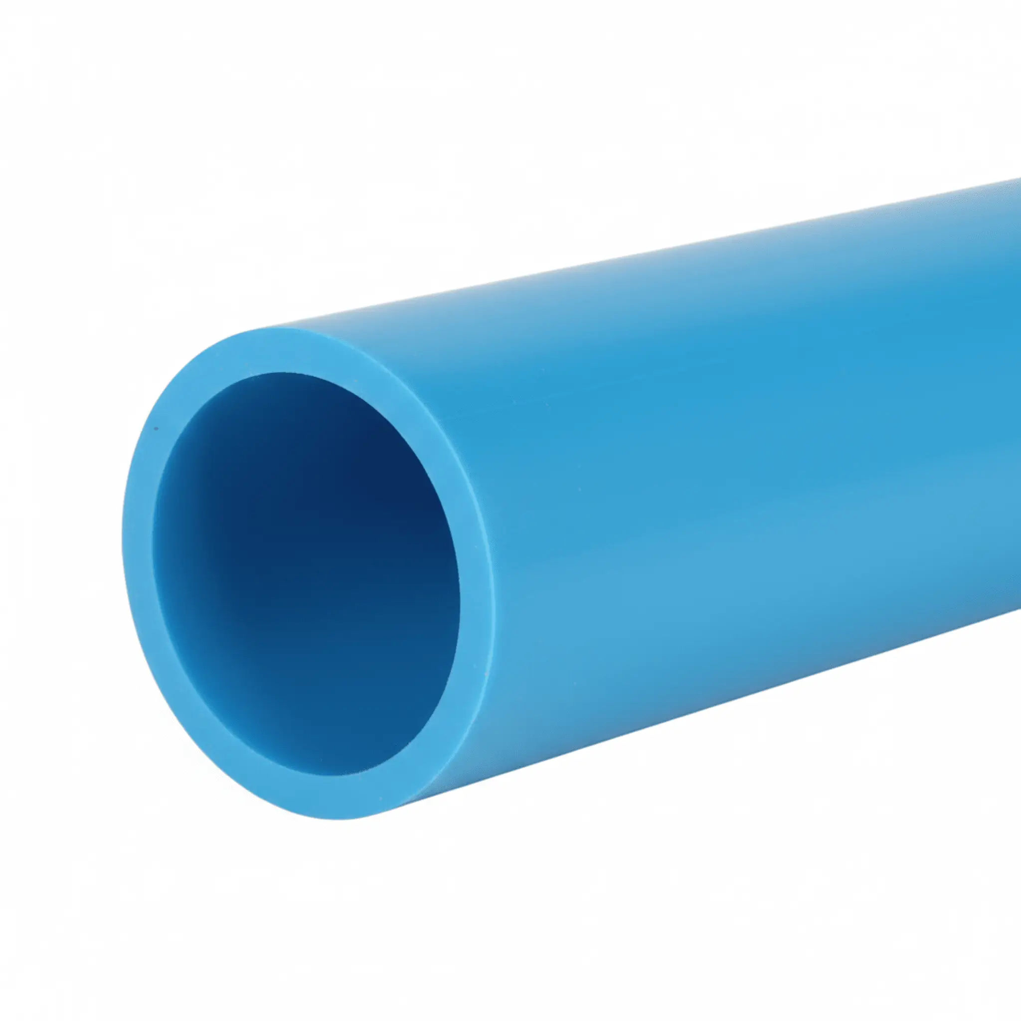 Ducto para Fibra Óptica 1 1/4″ Liso RD11, Color Azul Cian Prelubricado, Rollo de 200 Metros